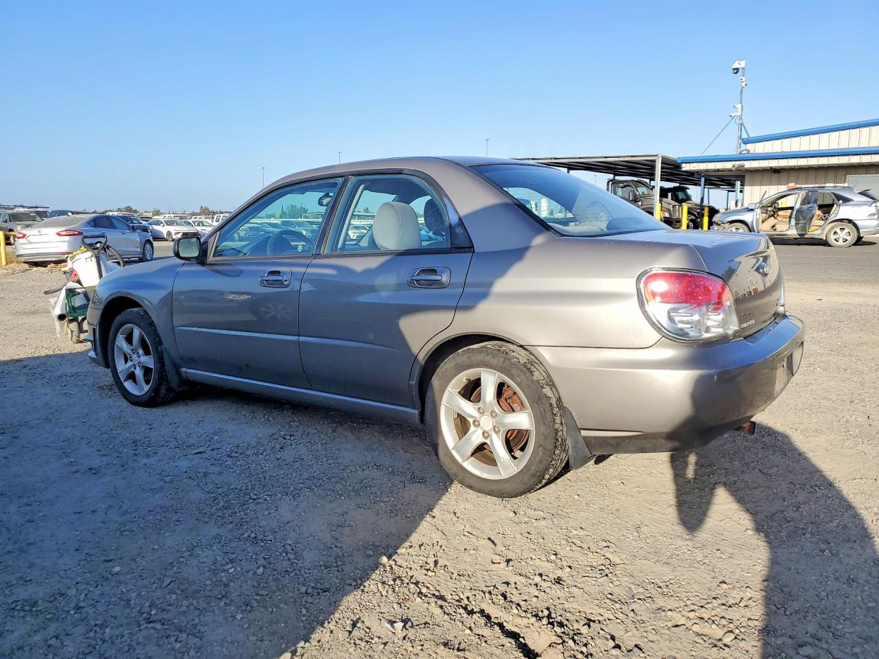2006 Subaru Impreza 2.5i Silver vin: JF1GD67626H526095