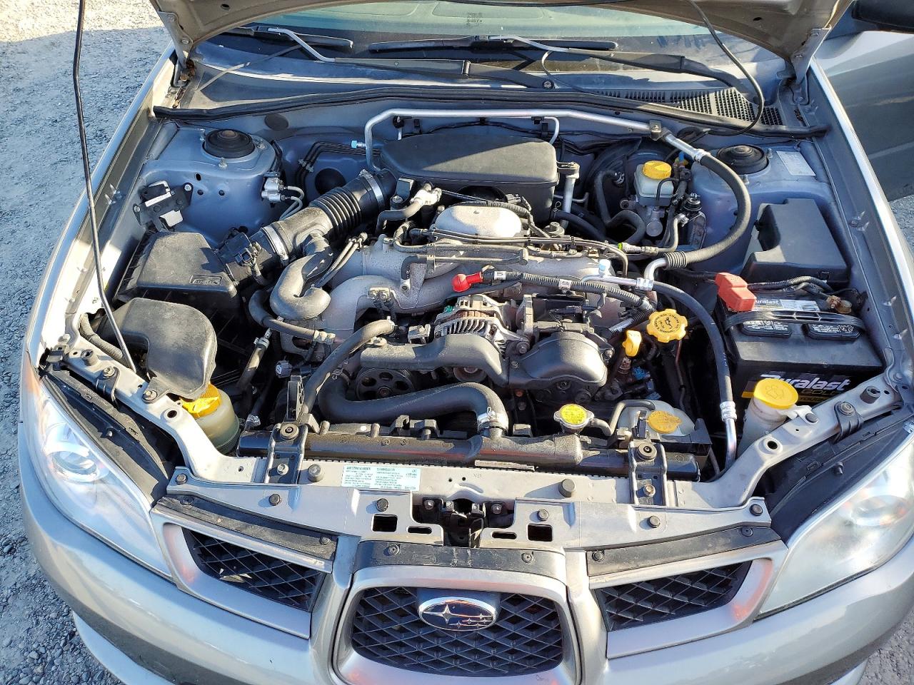2006 Subaru Impreza 2.5i Silver vin: JF1GD67626H526095