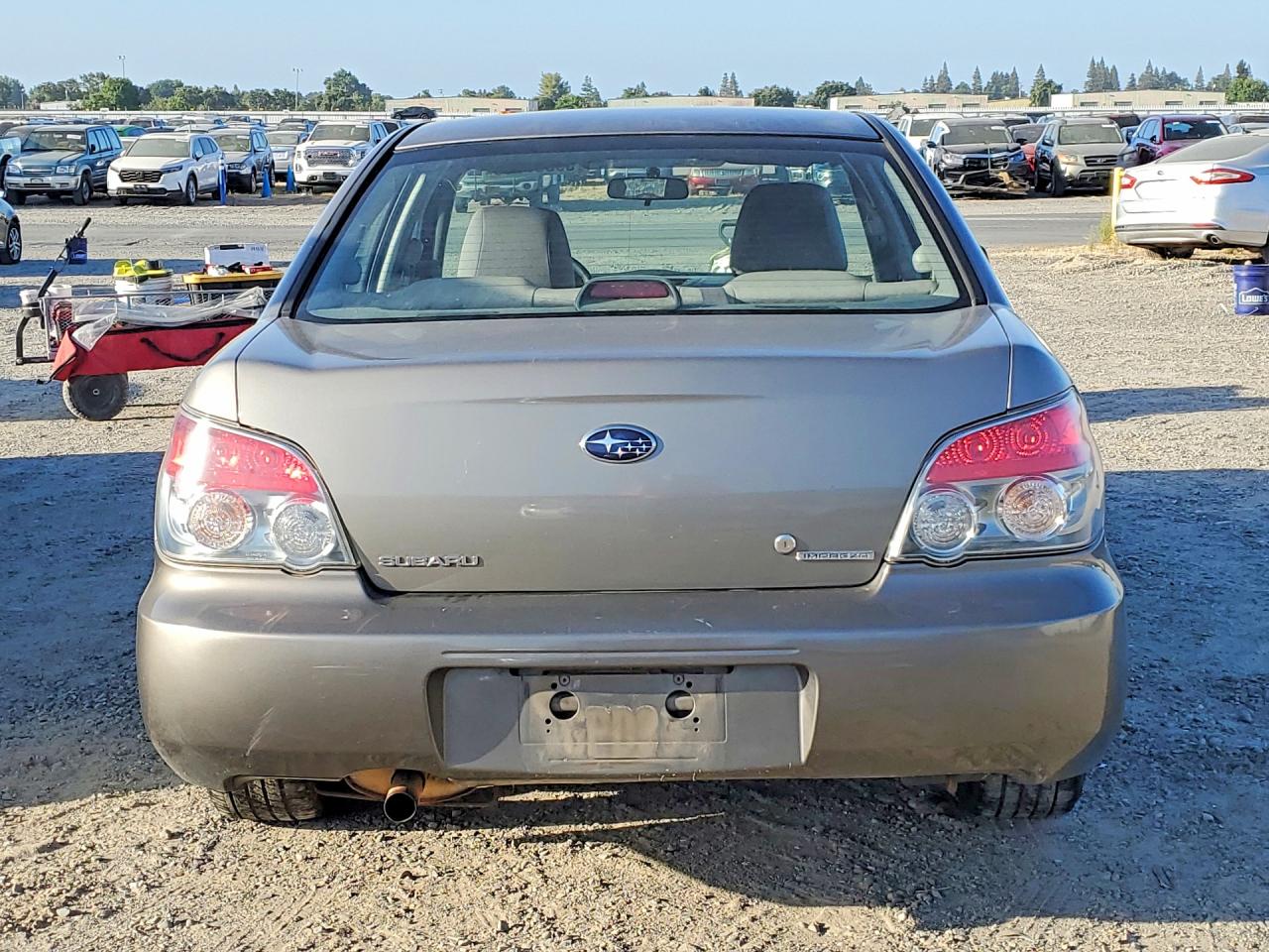 2006 Subaru Impreza 2.5i Silver vin: JF1GD67626H526095