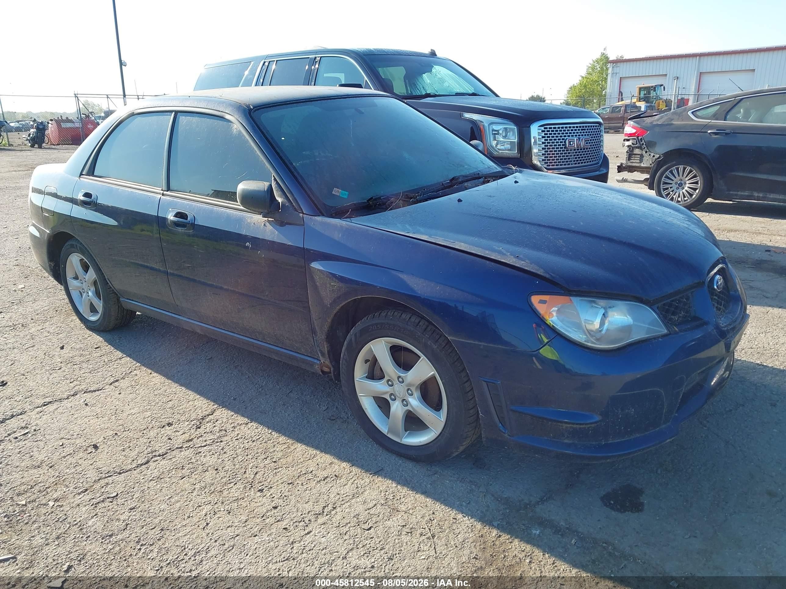 2006 Subaru Impreza 2.5i Blue vin: JF1GD67646H513400