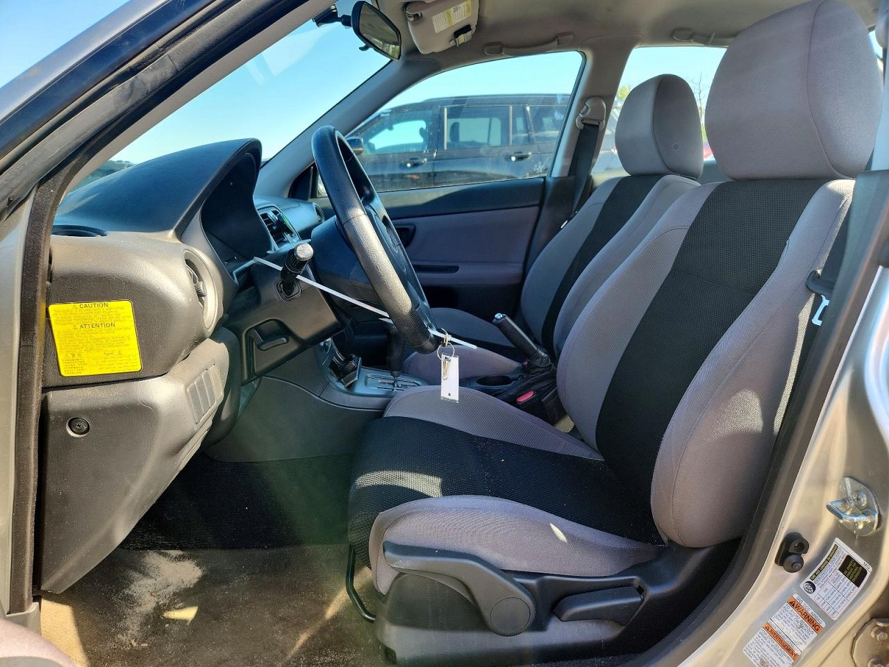 2006 Subaru Impreza 2.5i Silver vin: JF1GD67656H503264