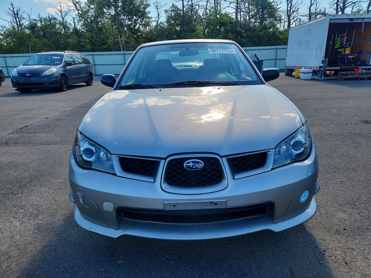 2006 Subaru Impreza 2.5i Silver vin: JF1GD67656H503264