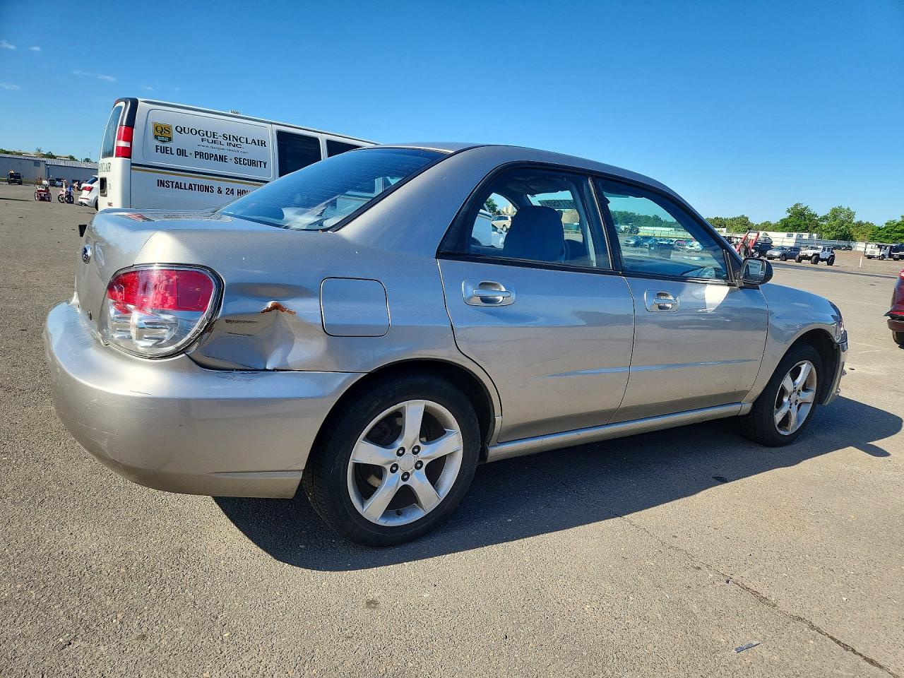 2006 Subaru Impreza 2.5i Silver vin: JF1GD67656H503264