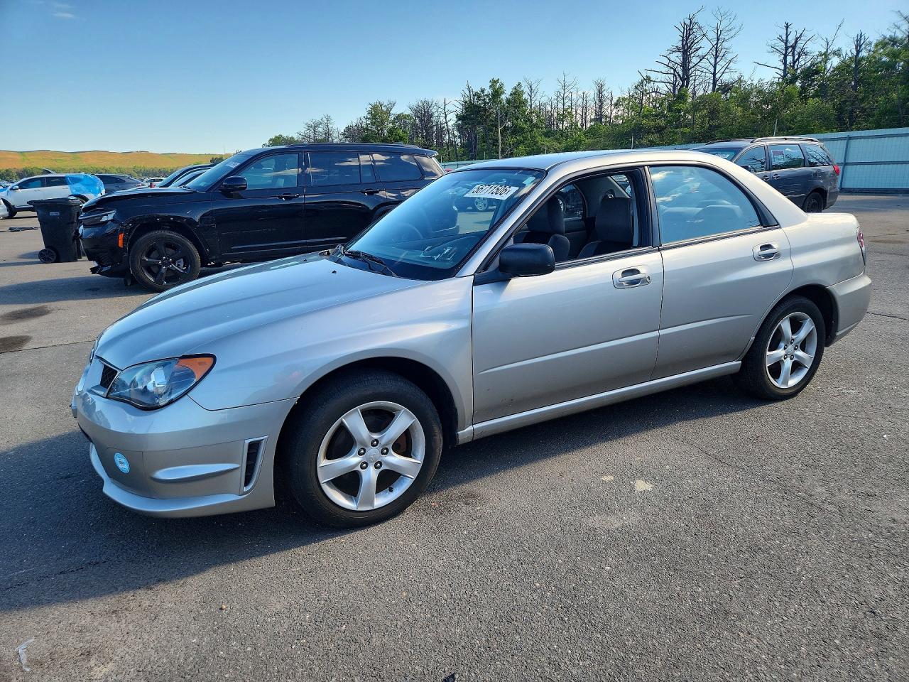 2006 Subaru Impreza 2.5i Silver vin: JF1GD67656H503264