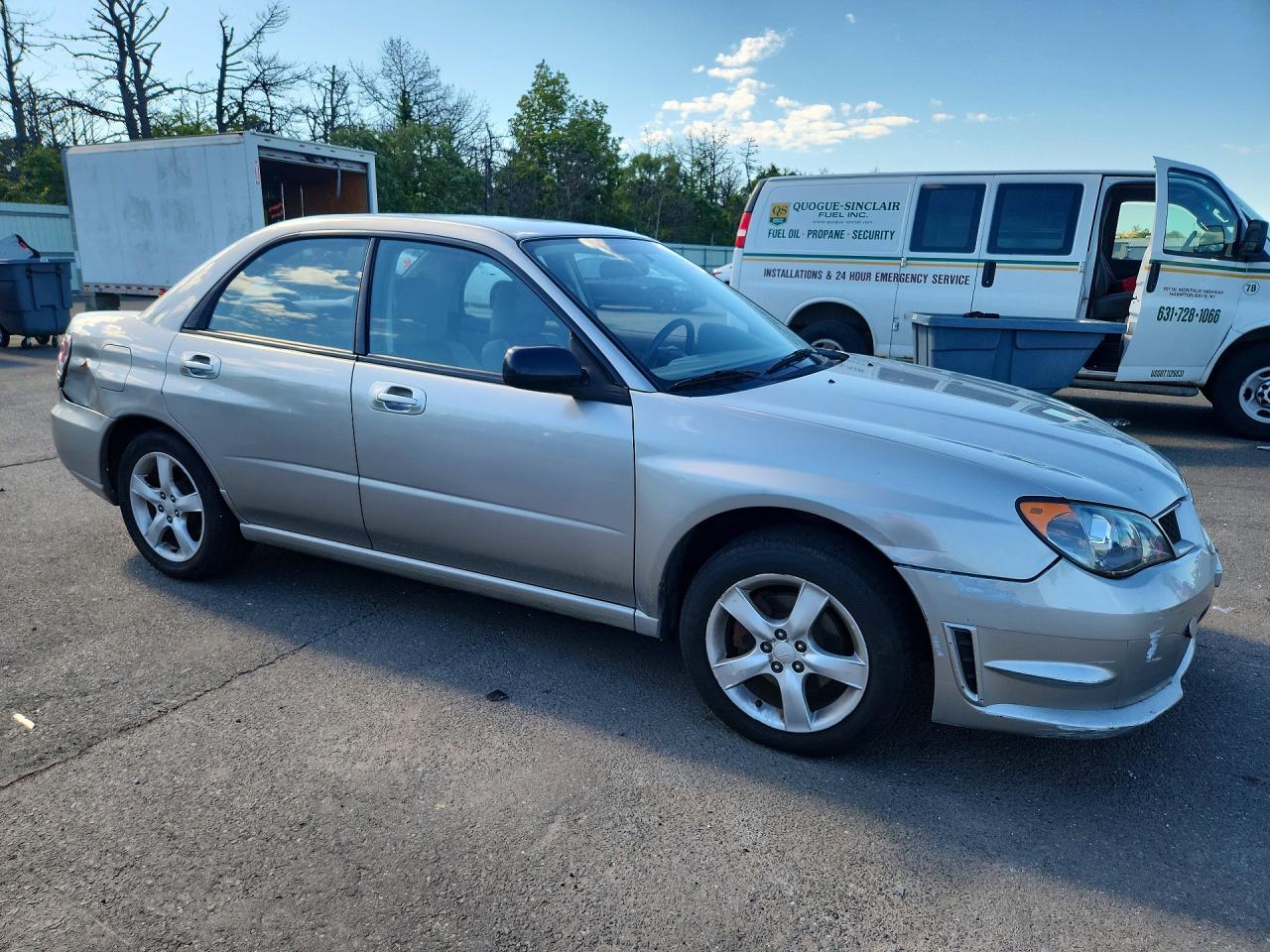2006 Subaru Impreza 2.5i Silver vin: JF1GD67656H503264