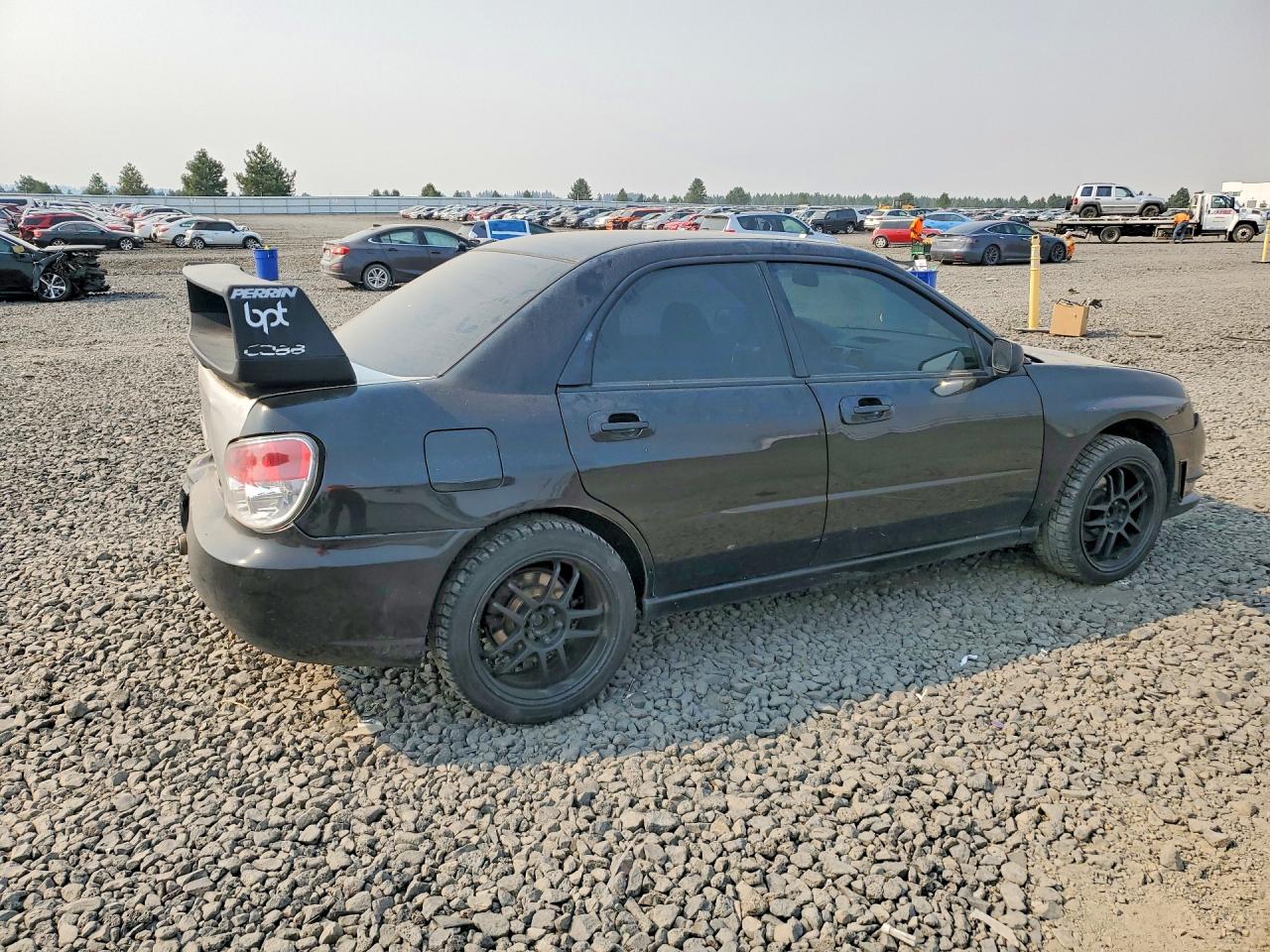 2006 Subaru Impreza 2.5i Black vin: JF1GD67656H524552