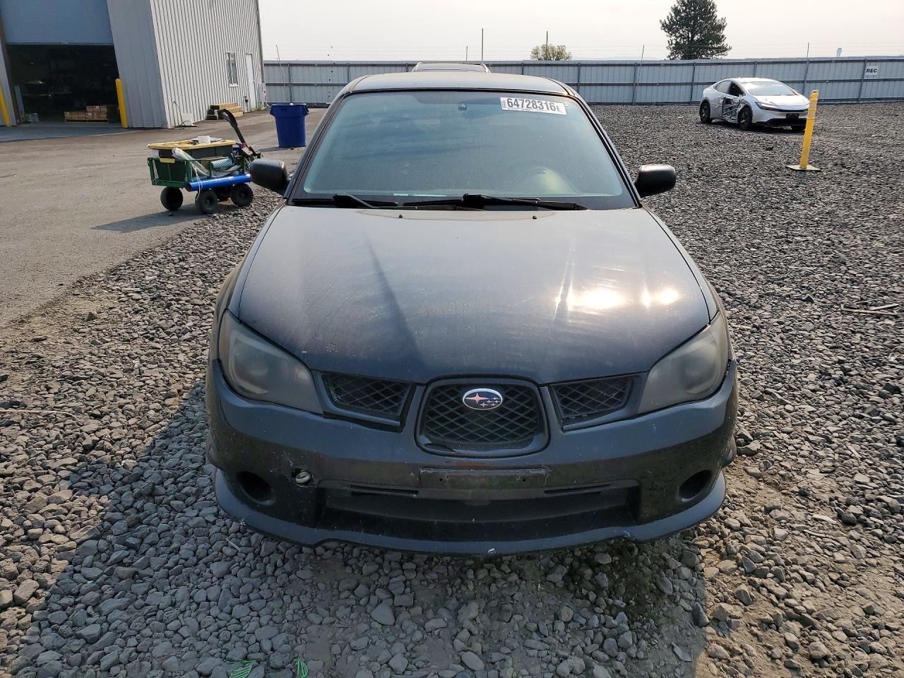 2006 Subaru Impreza 2.5i Black vin: JF1GD67656H524552