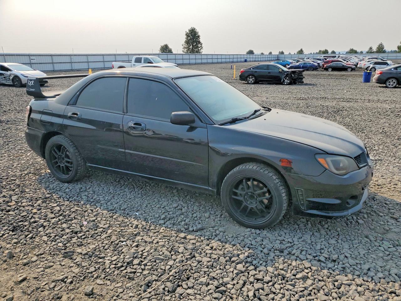 2006 Subaru Impreza 2.5i Black vin: JF1GD67656H524552