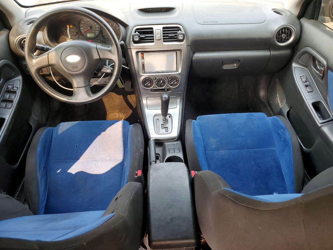 2006 Subaru Impreza 2.5i Black vin: JF1GD67656H524552