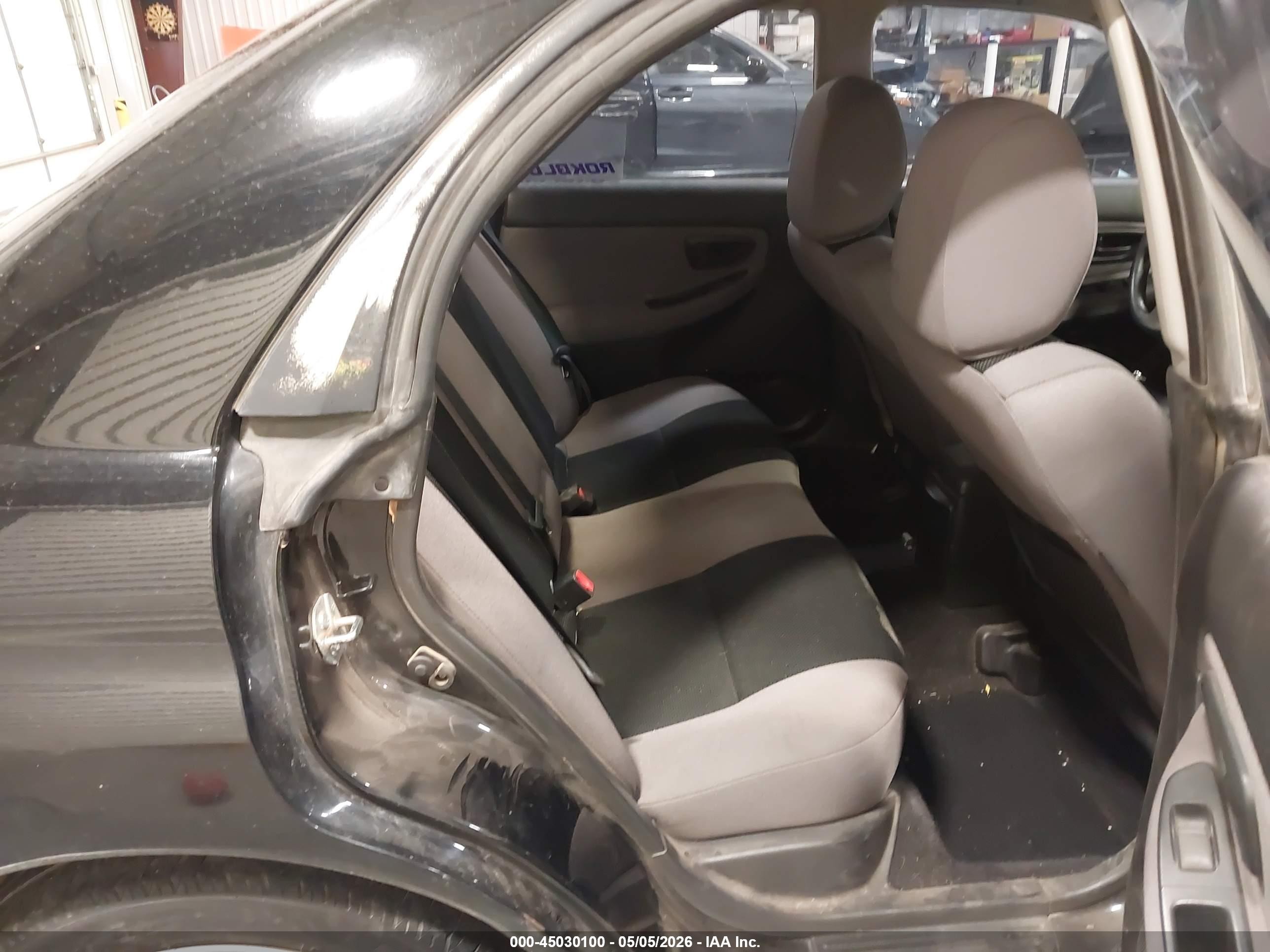 2006 Subaru Impreza 2.5i Black vin: JF1GD67666G519494