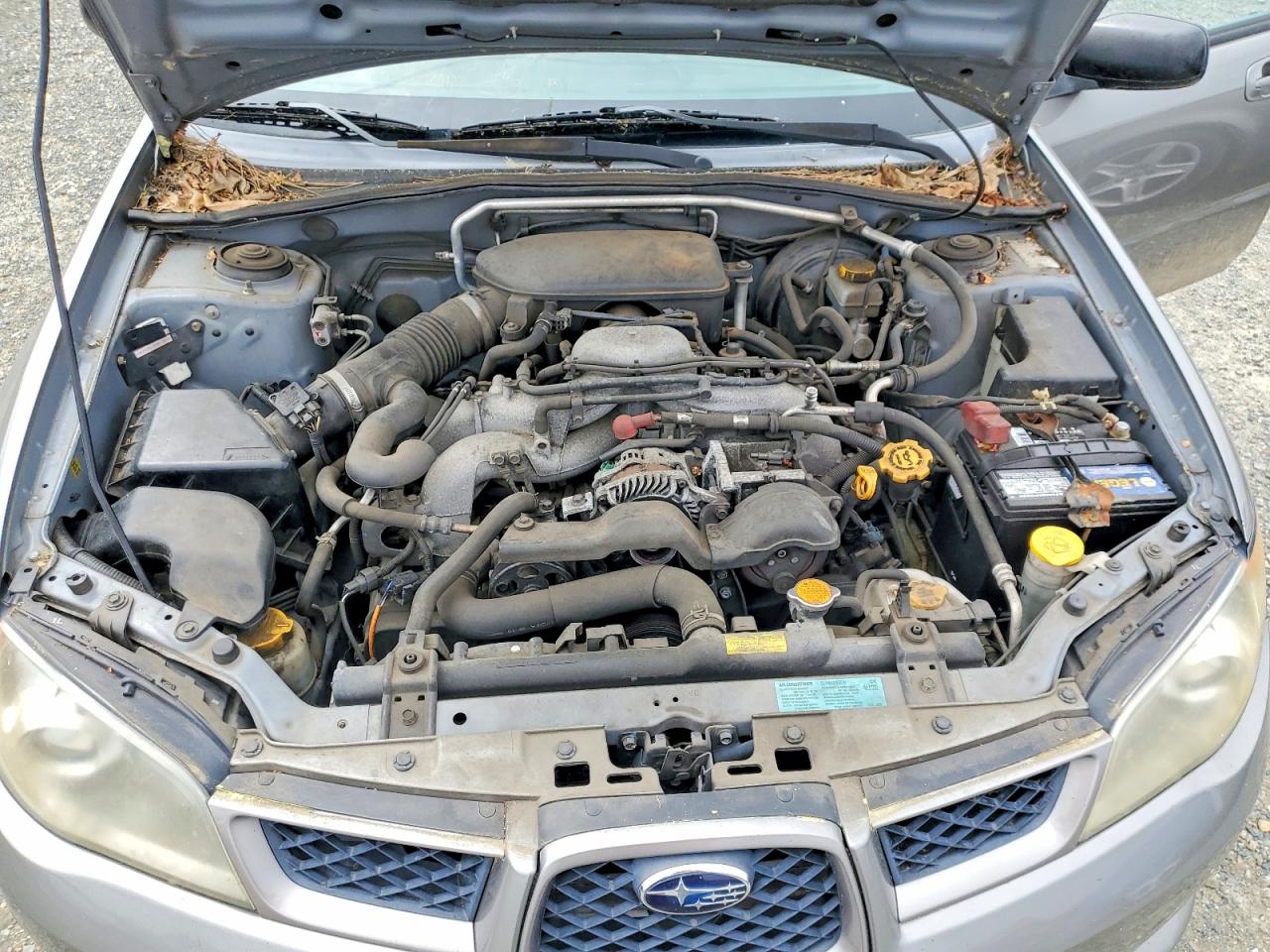 2006 Subaru Impreza 2.5i Gray vin: JF1GD67666H504150