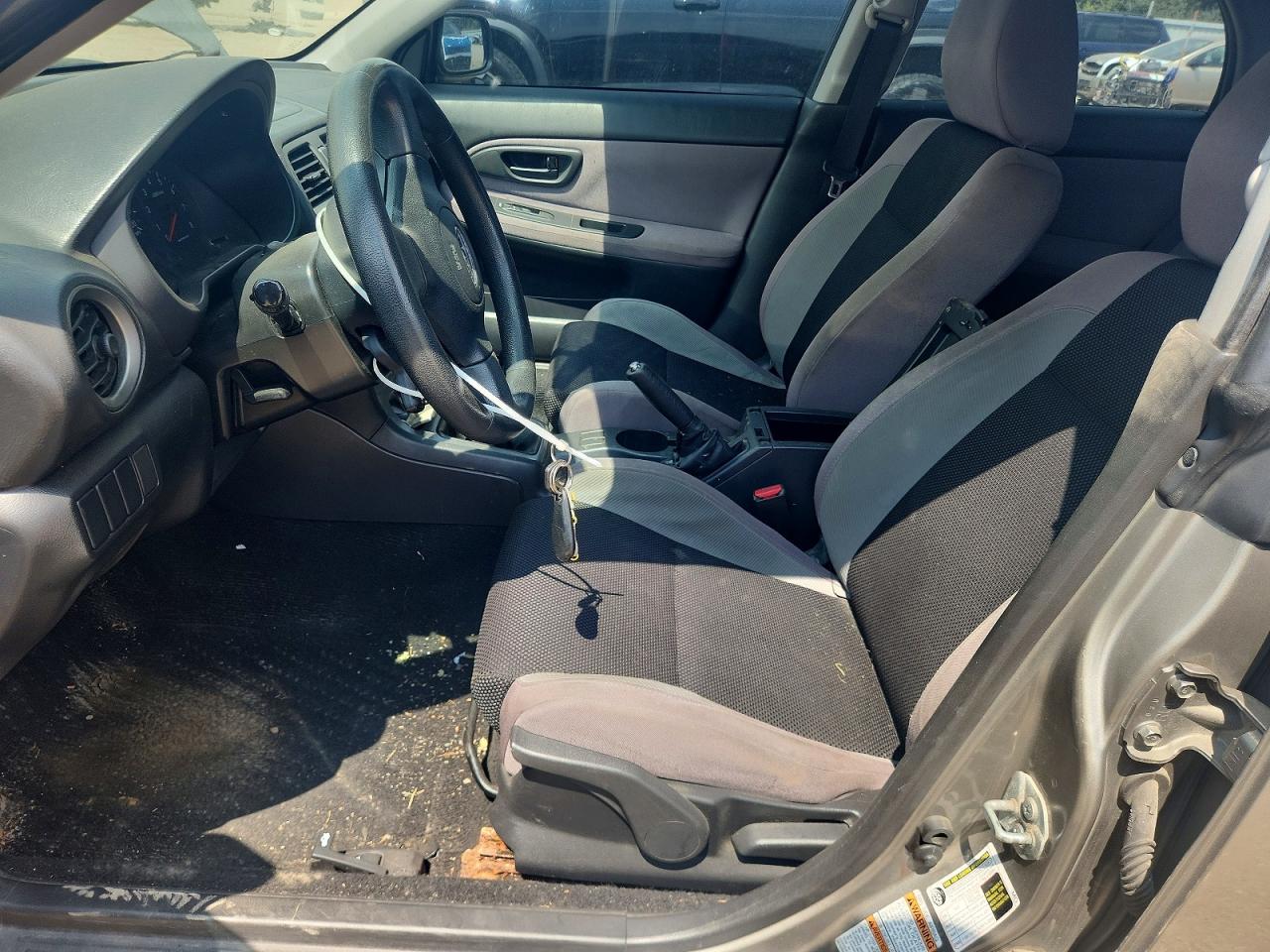 2006 Subaru Impreza 2.5i Silver vin: JF1GD67676G521125