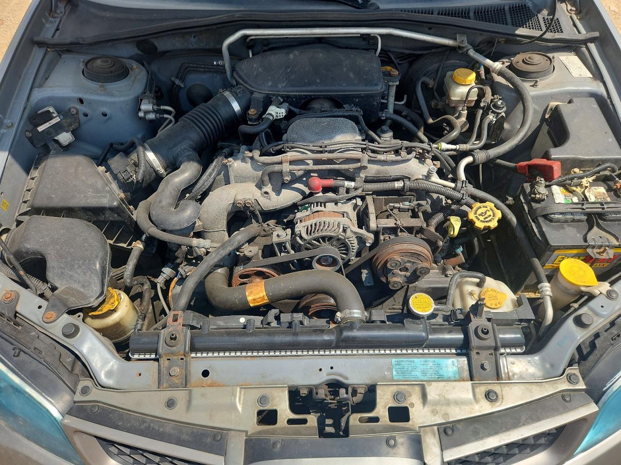 2006 Subaru Impreza 2.5i Silver vin: JF1GD67676G521125