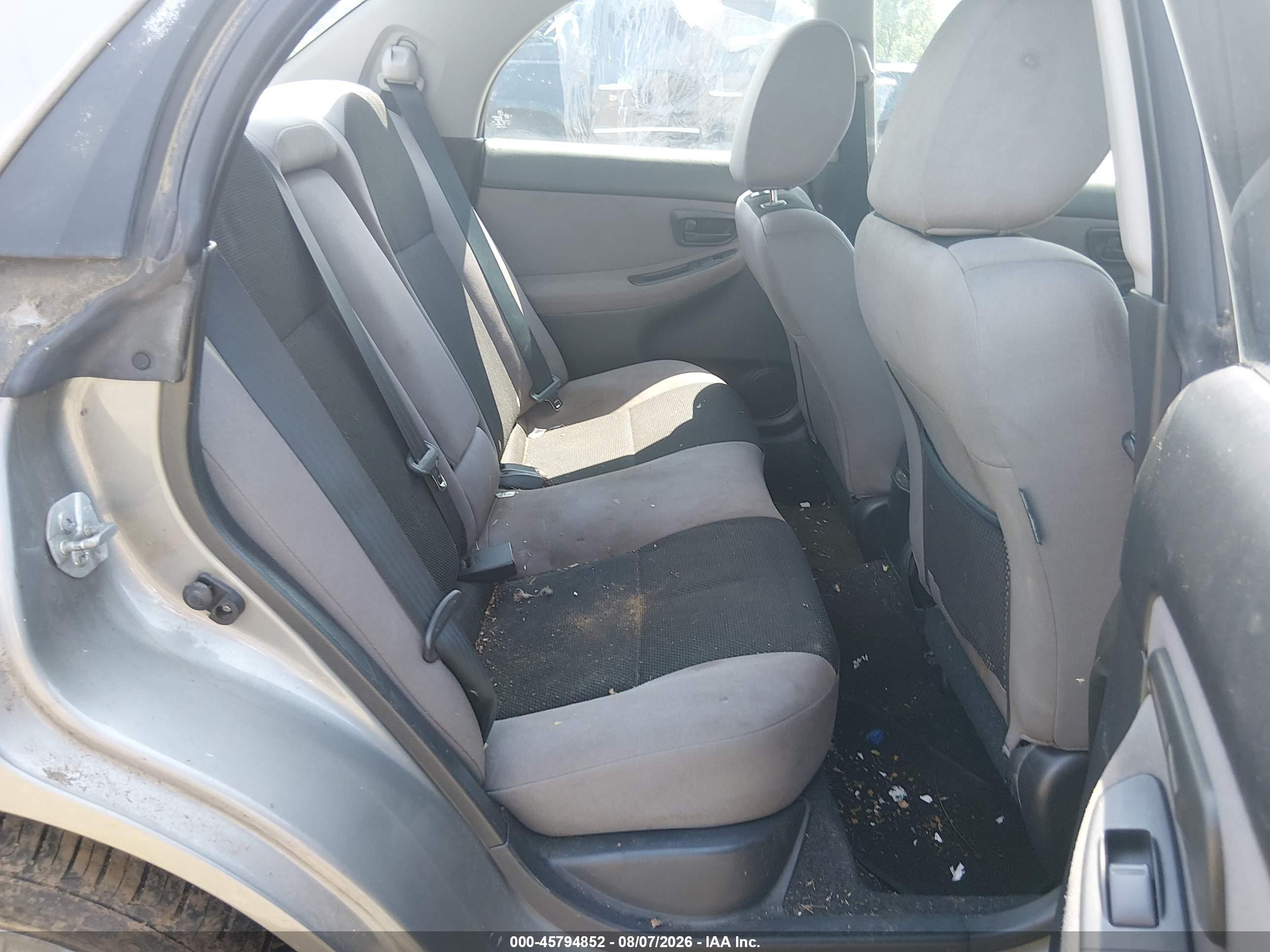 2006 Subaru Impreza 2.5i Silver vin: JF1GD67676H508692