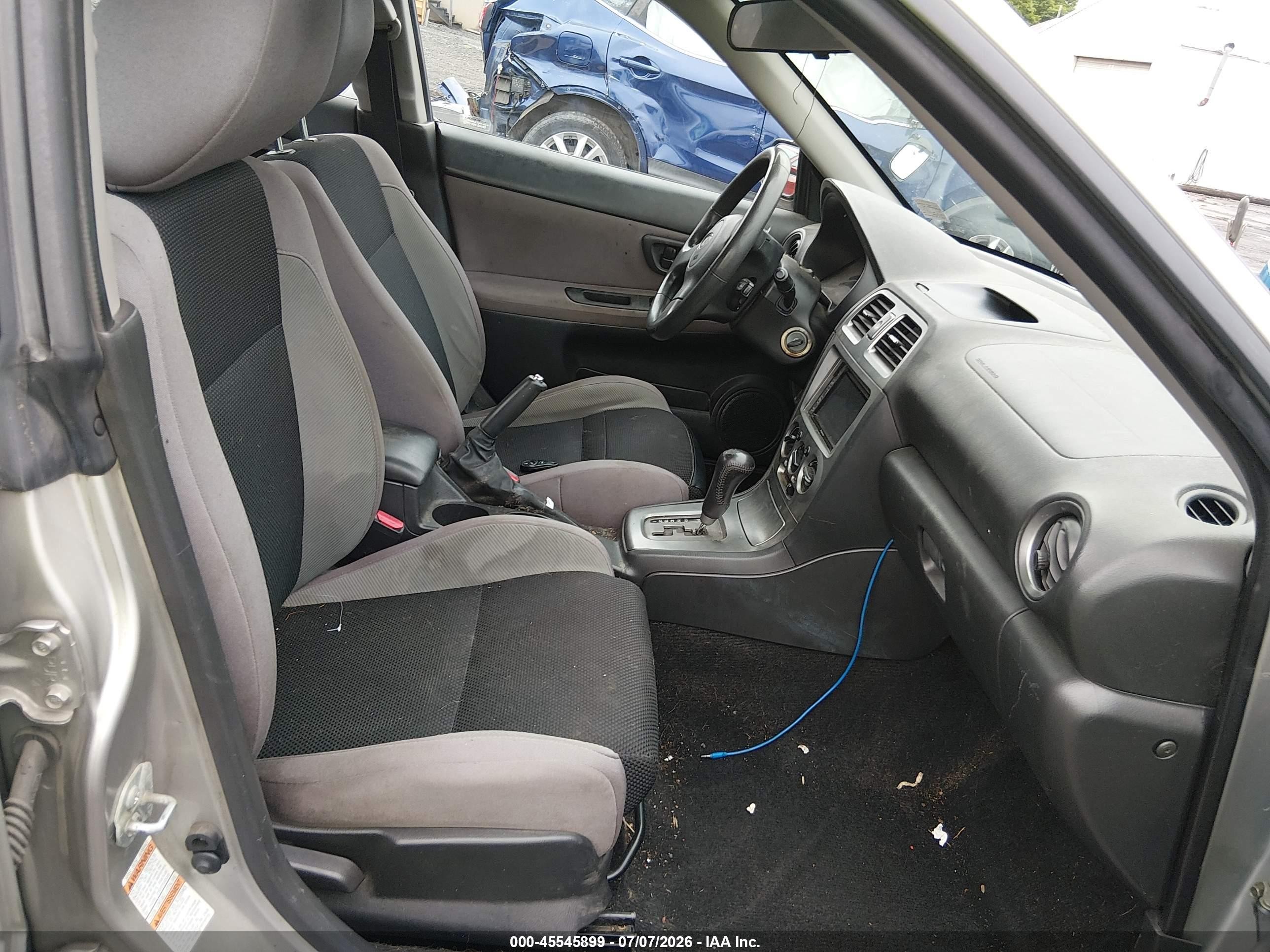 2006 Subaru Impreza 2.5i Серебряный vin: JF1GD67676H517277