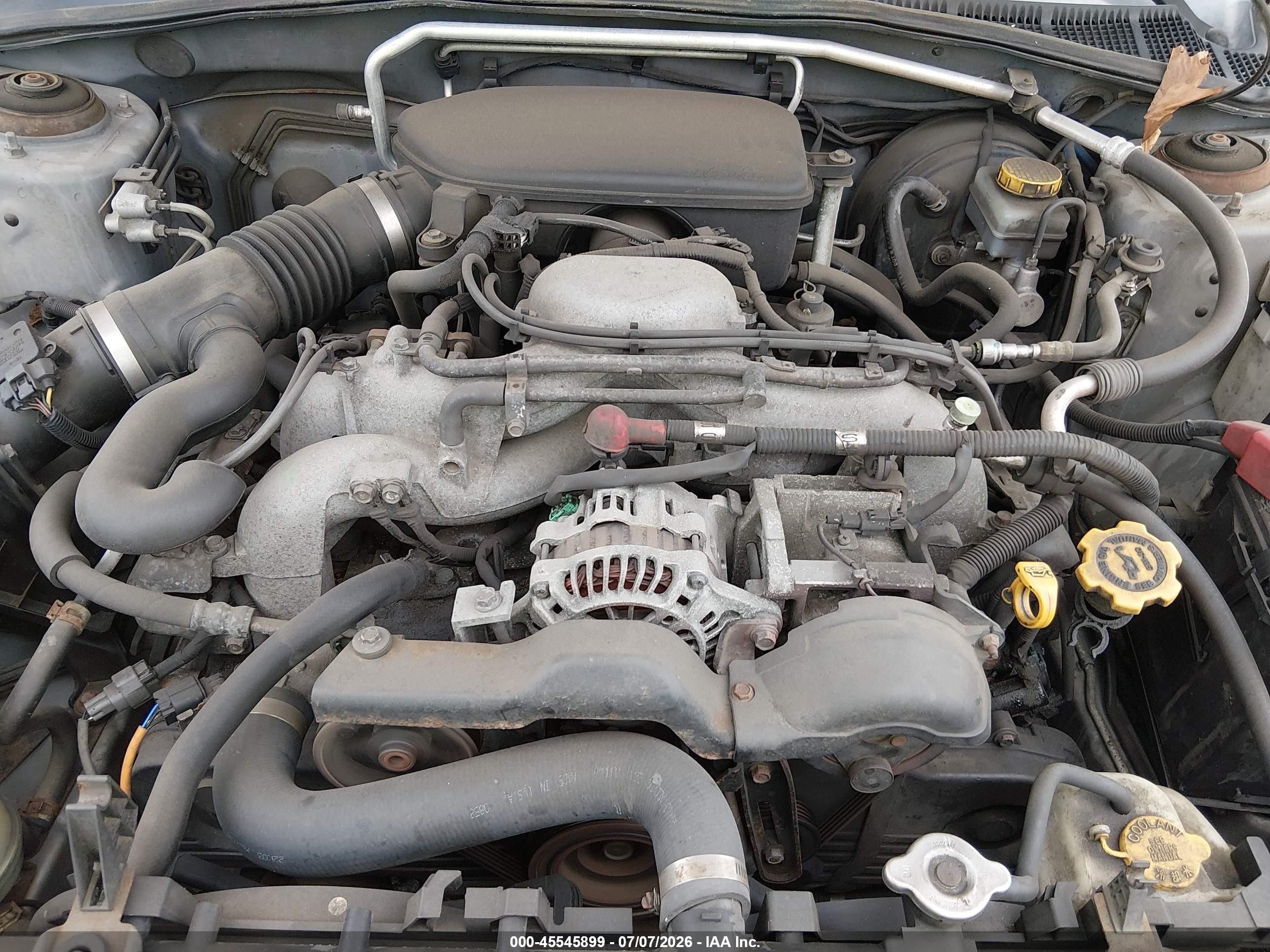 2006 Subaru Impreza 2.5i Серебряный vin: JF1GD67676H517277
