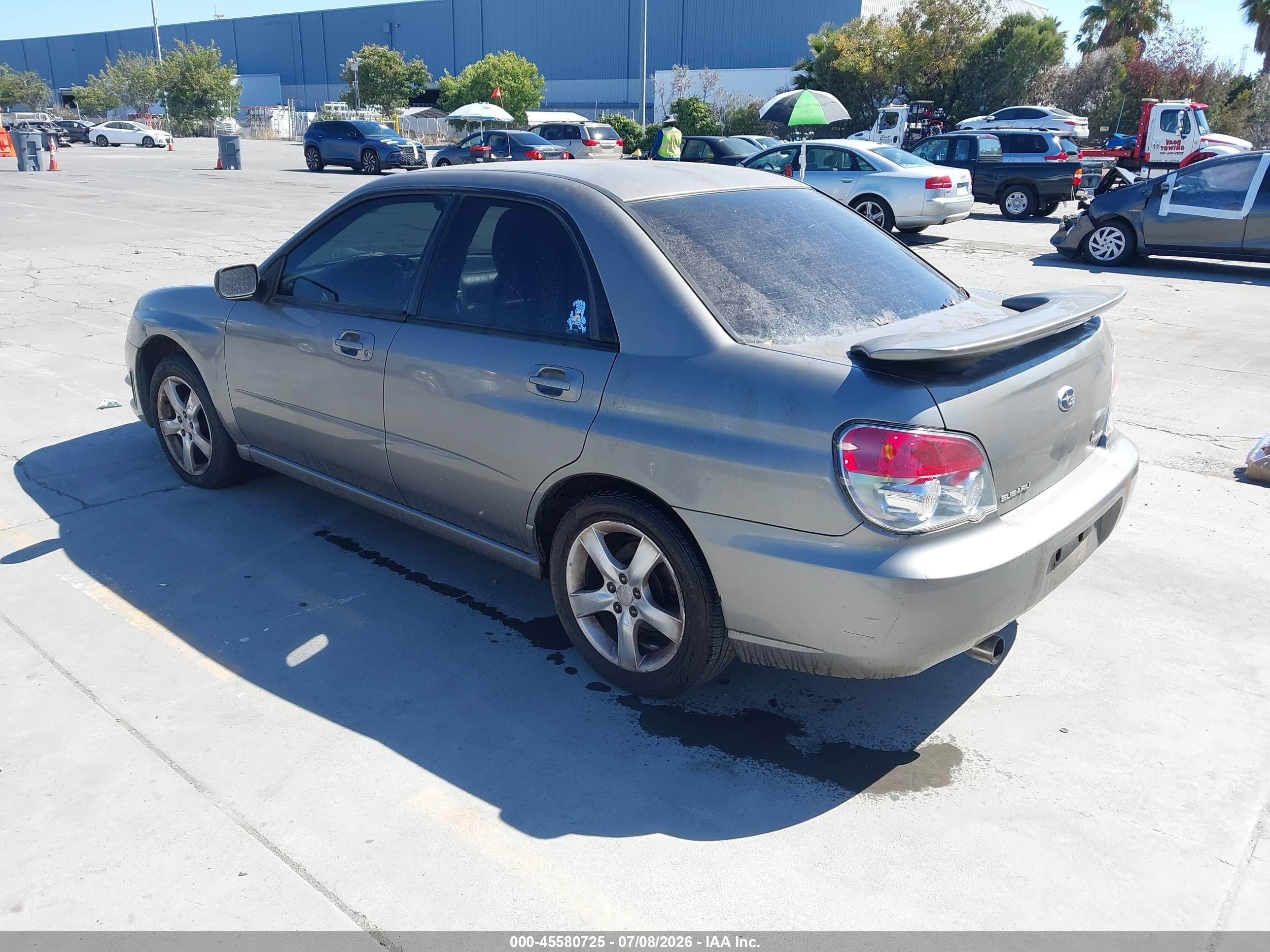 2006 Subaru Impreza 2.5i Gray vin: JF1GD67676H519756