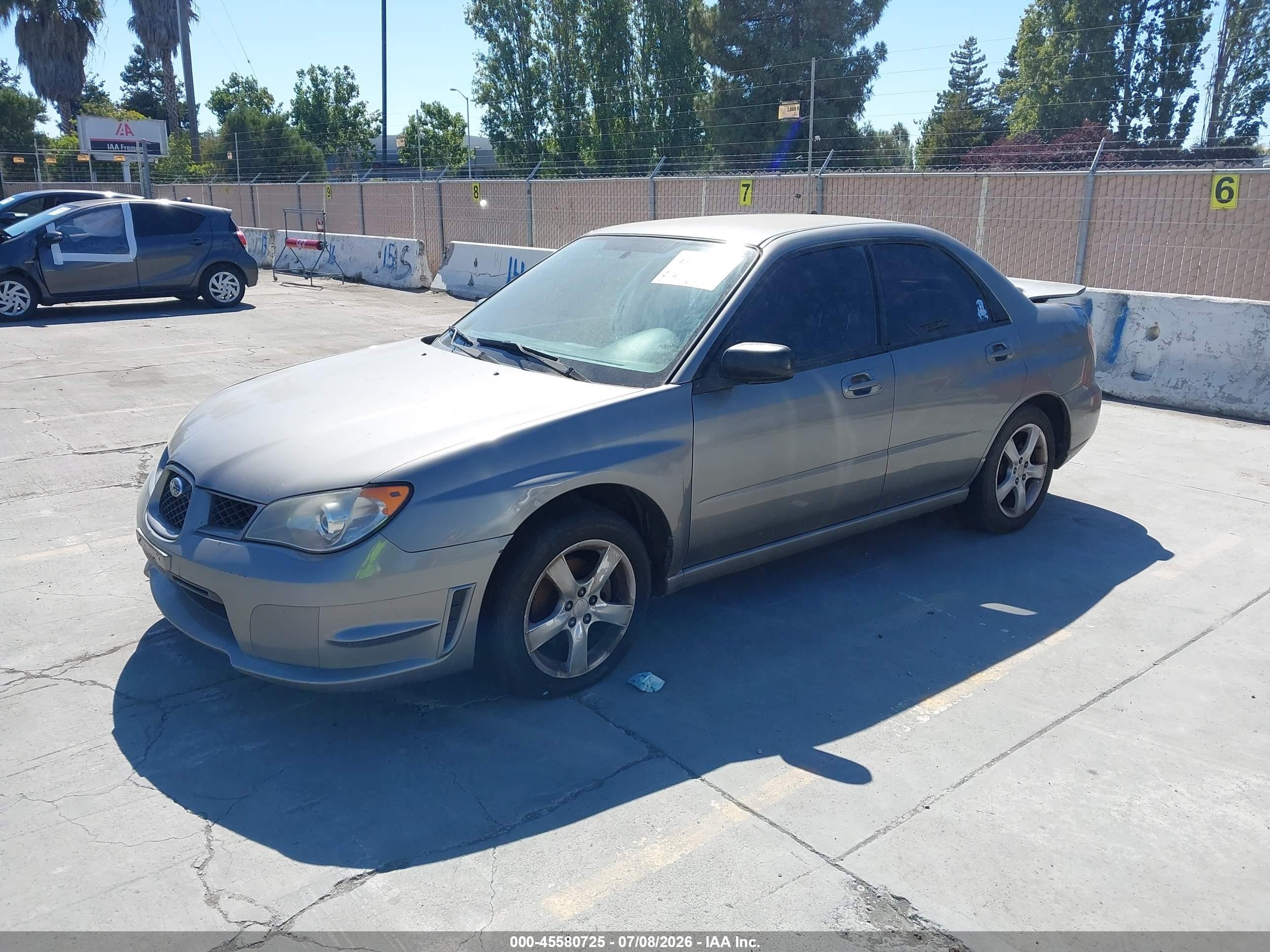 2006 Subaru Impreza 2.5i Gray vin: JF1GD67676H519756