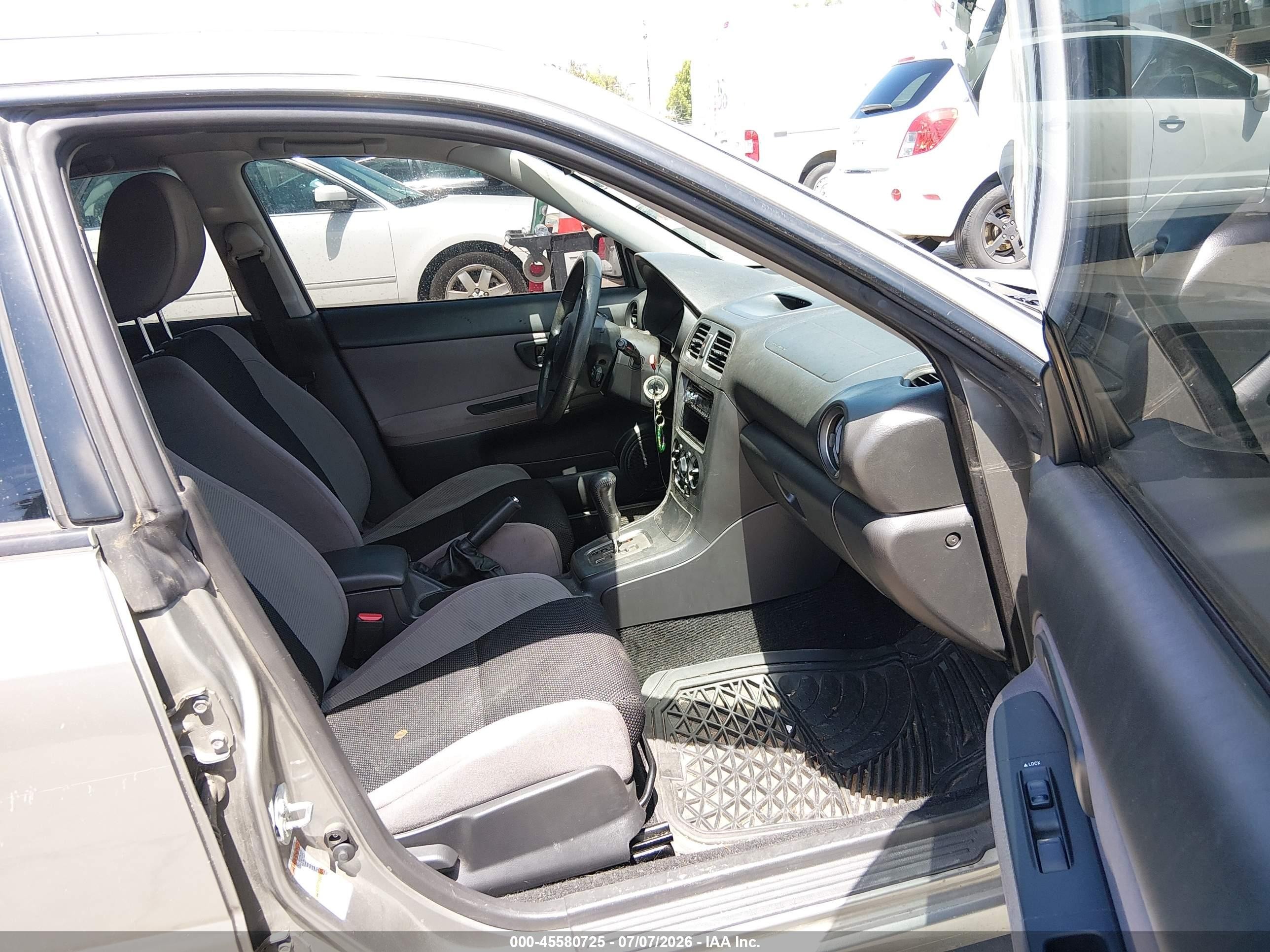 2006 Subaru Impreza 2.5i Gray vin: JF1GD67676H519756