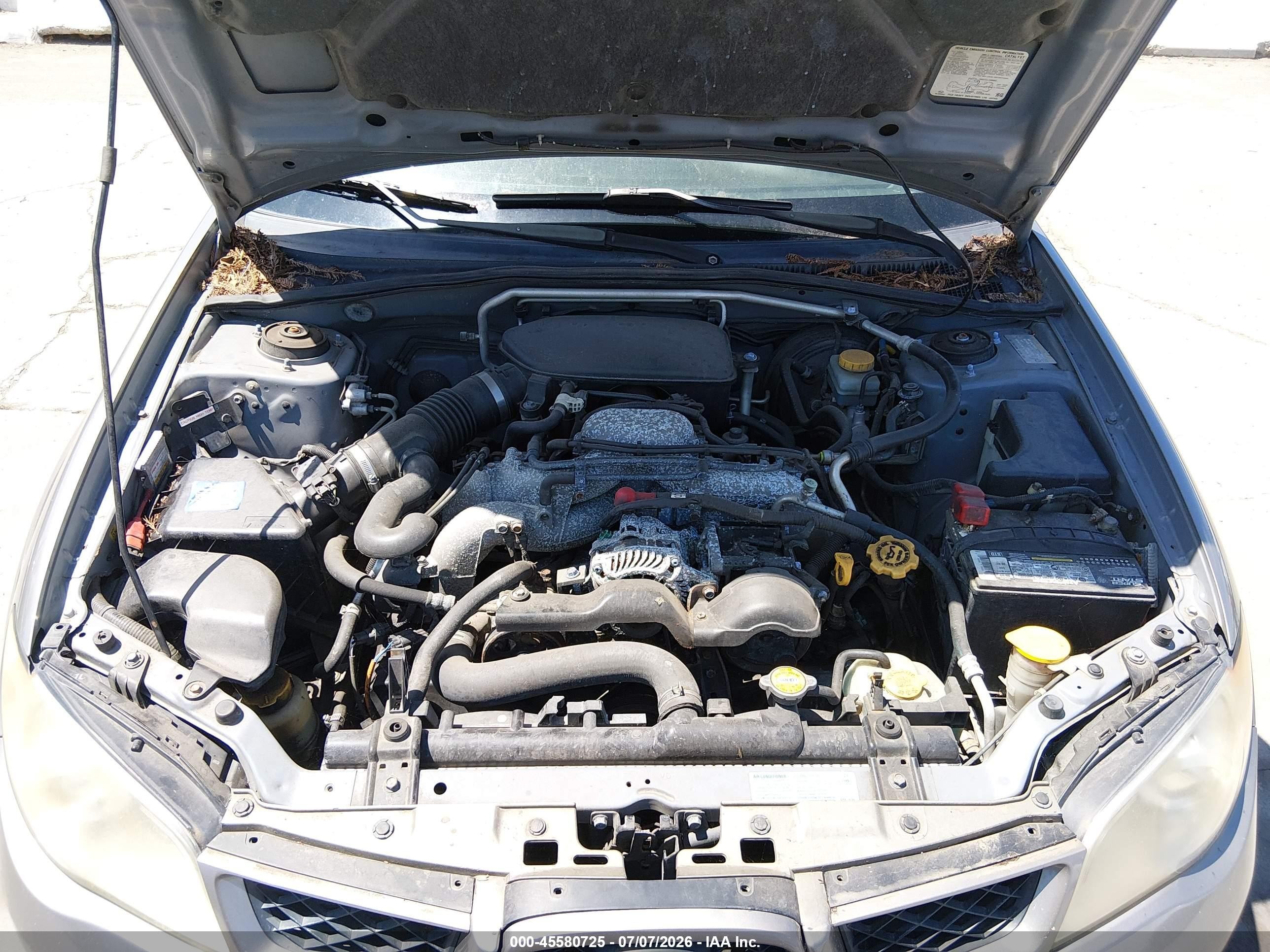 2006 Subaru Impreza 2.5i Gray vin: JF1GD67676H519756