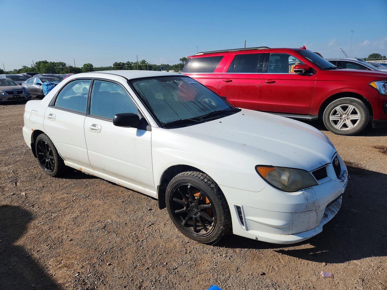 2006 Subaru Impreza Белый vin: JF1GD67676H525945