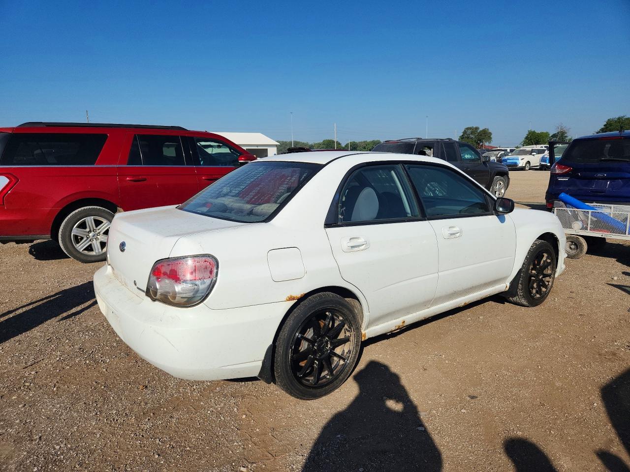 2006 Subaru Impreza Белый vin: JF1GD67676H525945