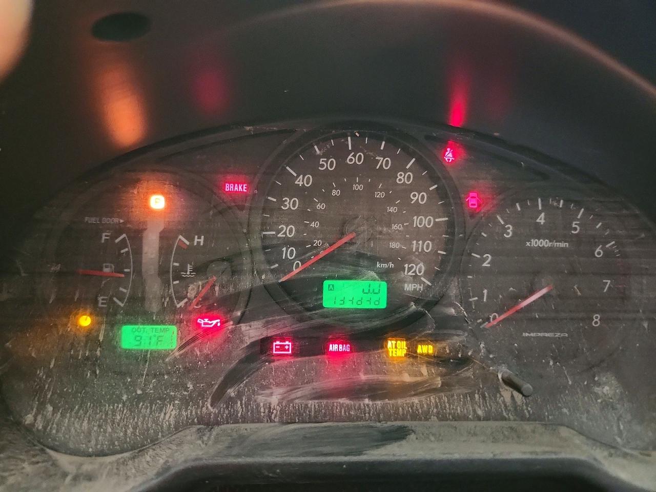 2006 Subaru Impreza Белый vin: JF1GD67676H525945