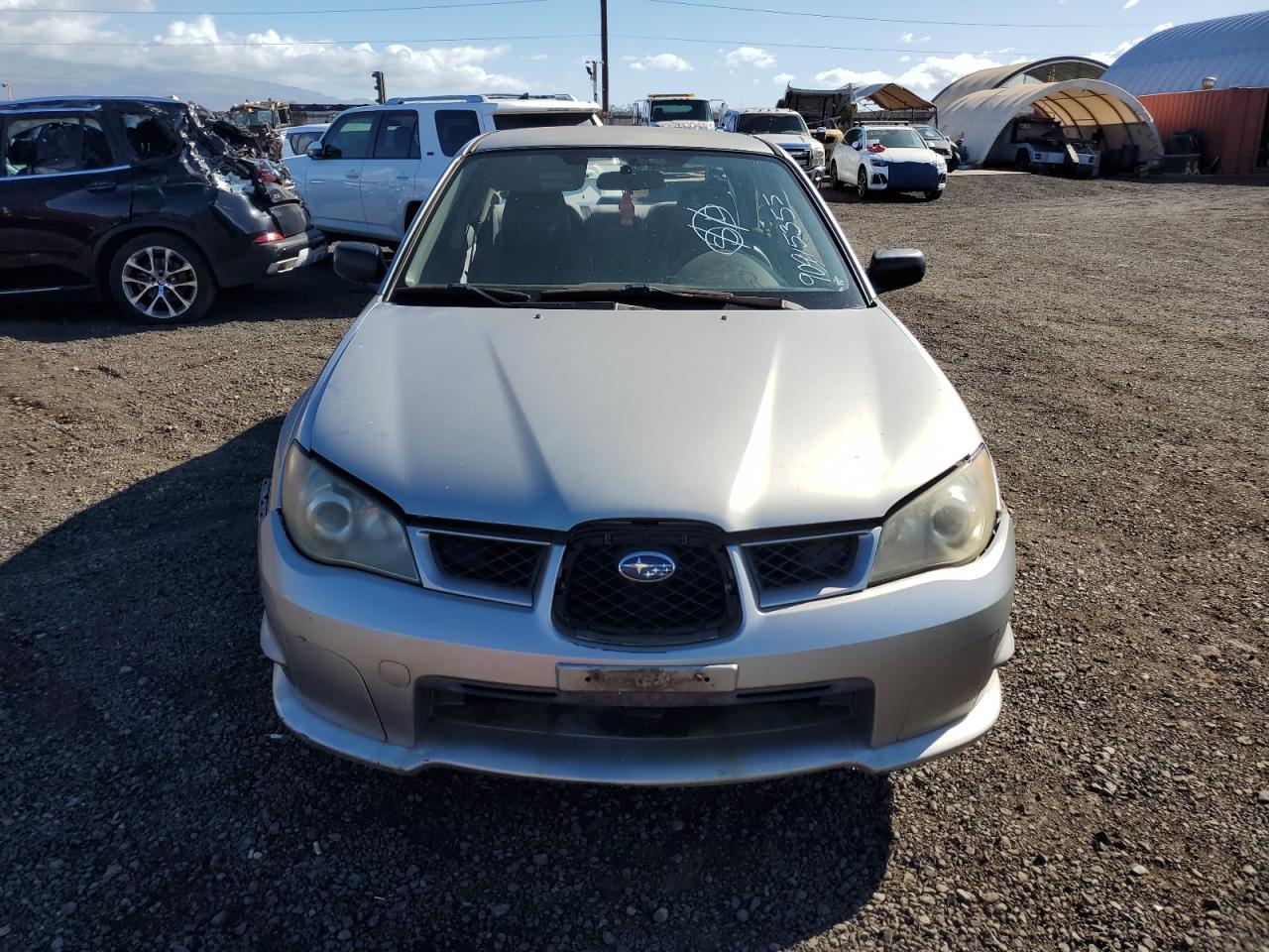 2006 Subaru Impreza Silver vin: JF1GD67686H513304