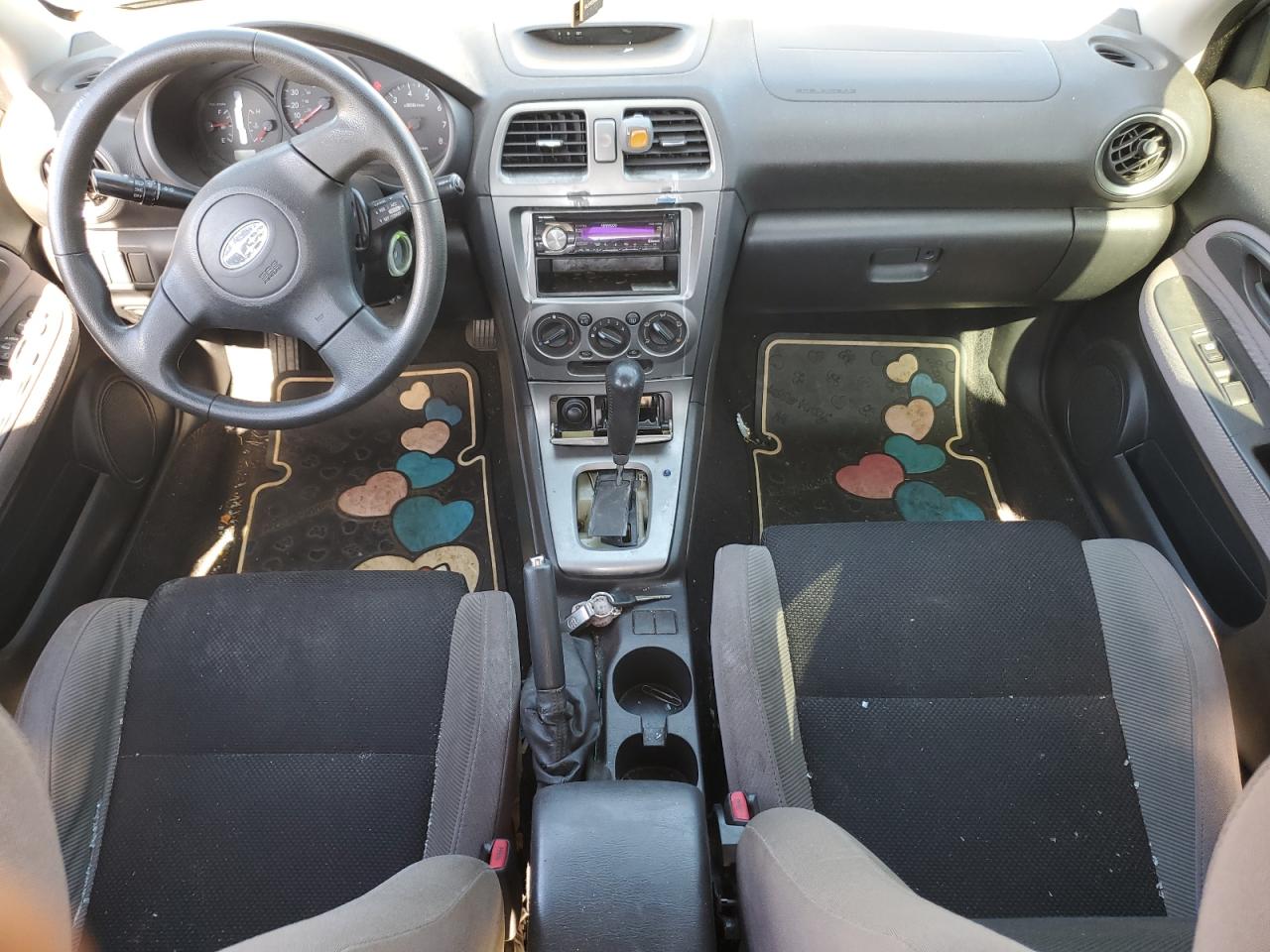 2006 Subaru Impreza Silver vin: JF1GD67686H513304