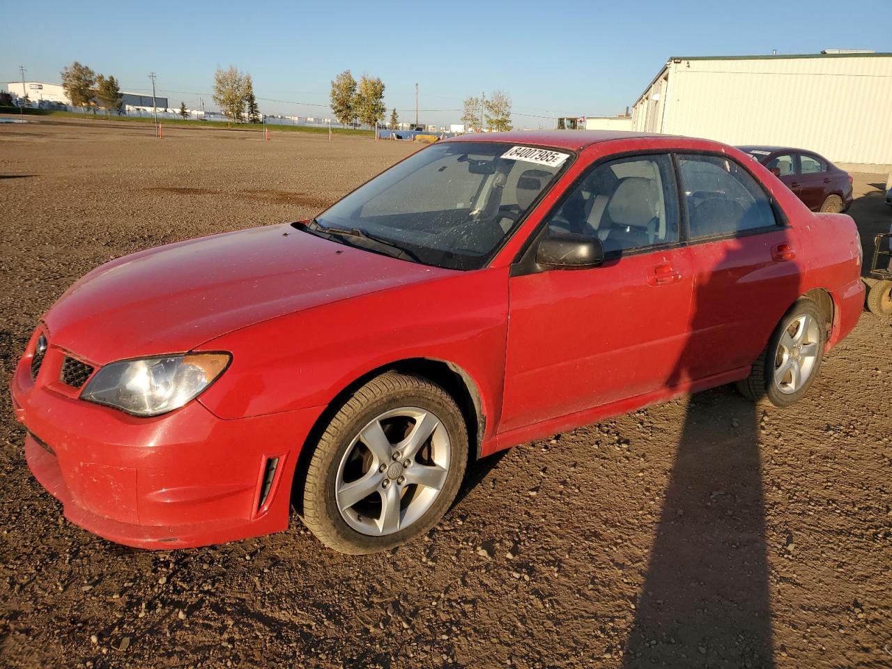 2006 Subaru Impreza 2.5i Red vin: JF1GD676X6H502501