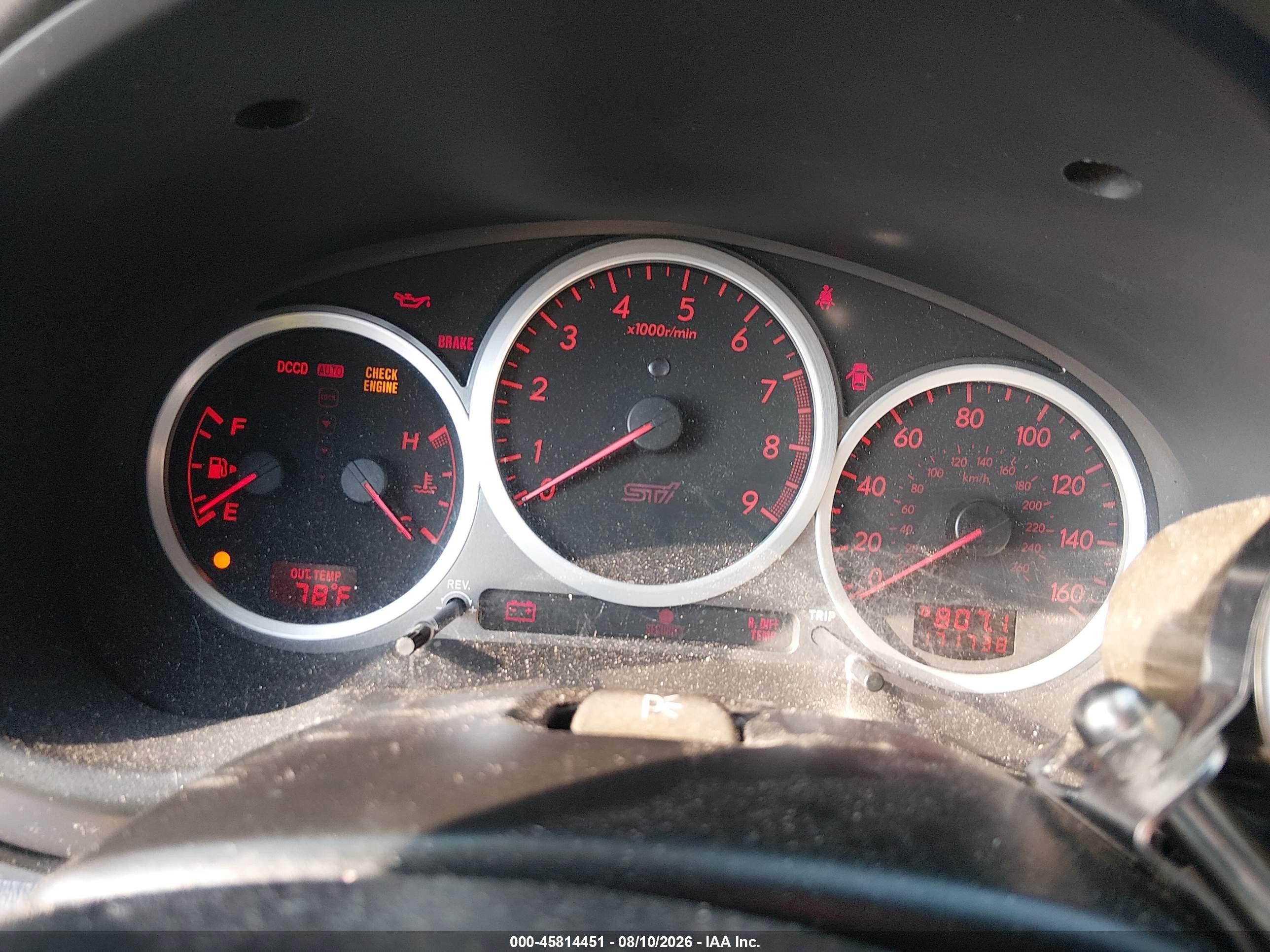 2006 Subaru Impreza Wrx Sti Blue vin: JF1GD70626L504675