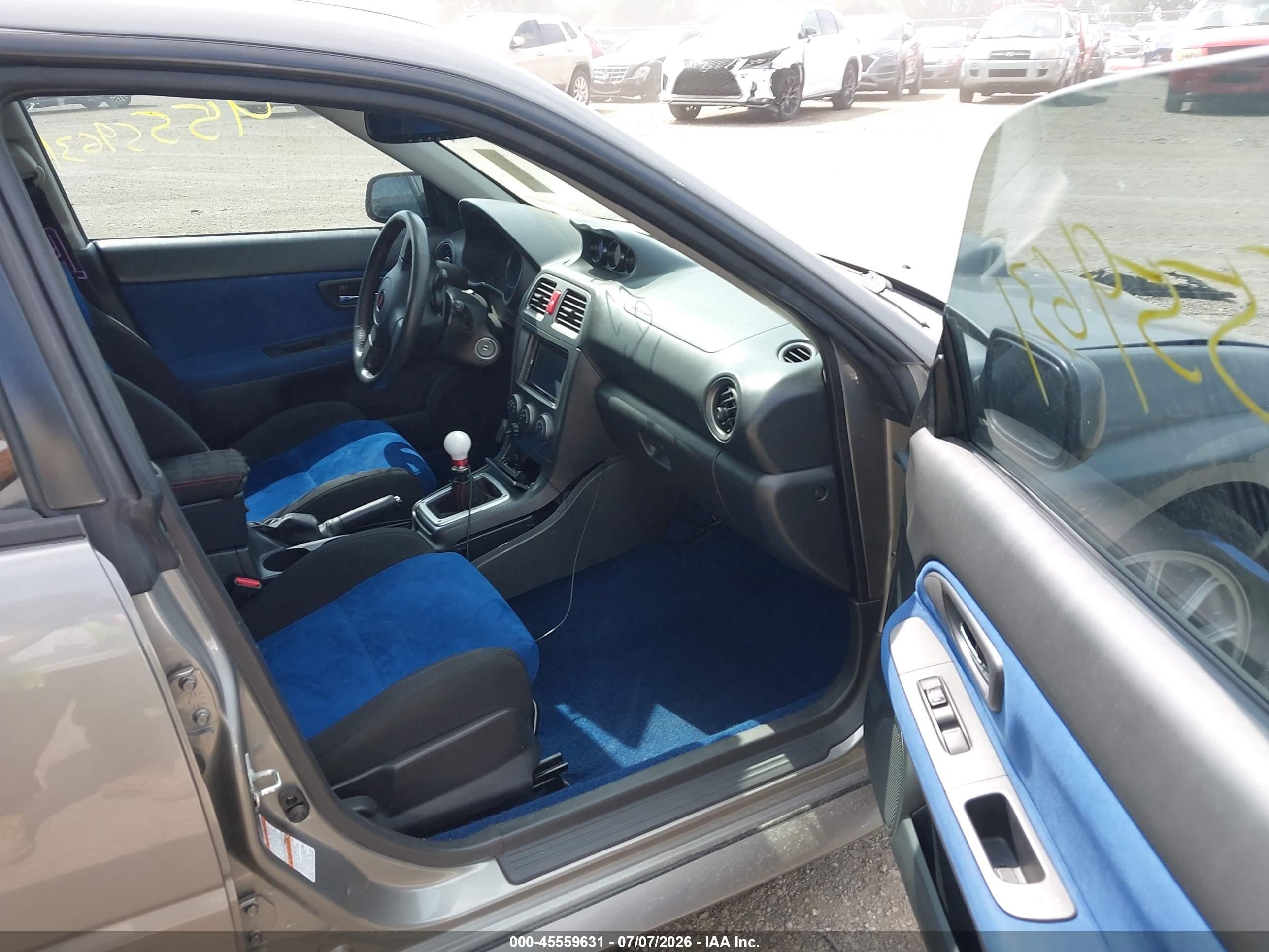 2006 Subaru Impreza Wrx Sti   Silver vin: JF1GD70626L506278