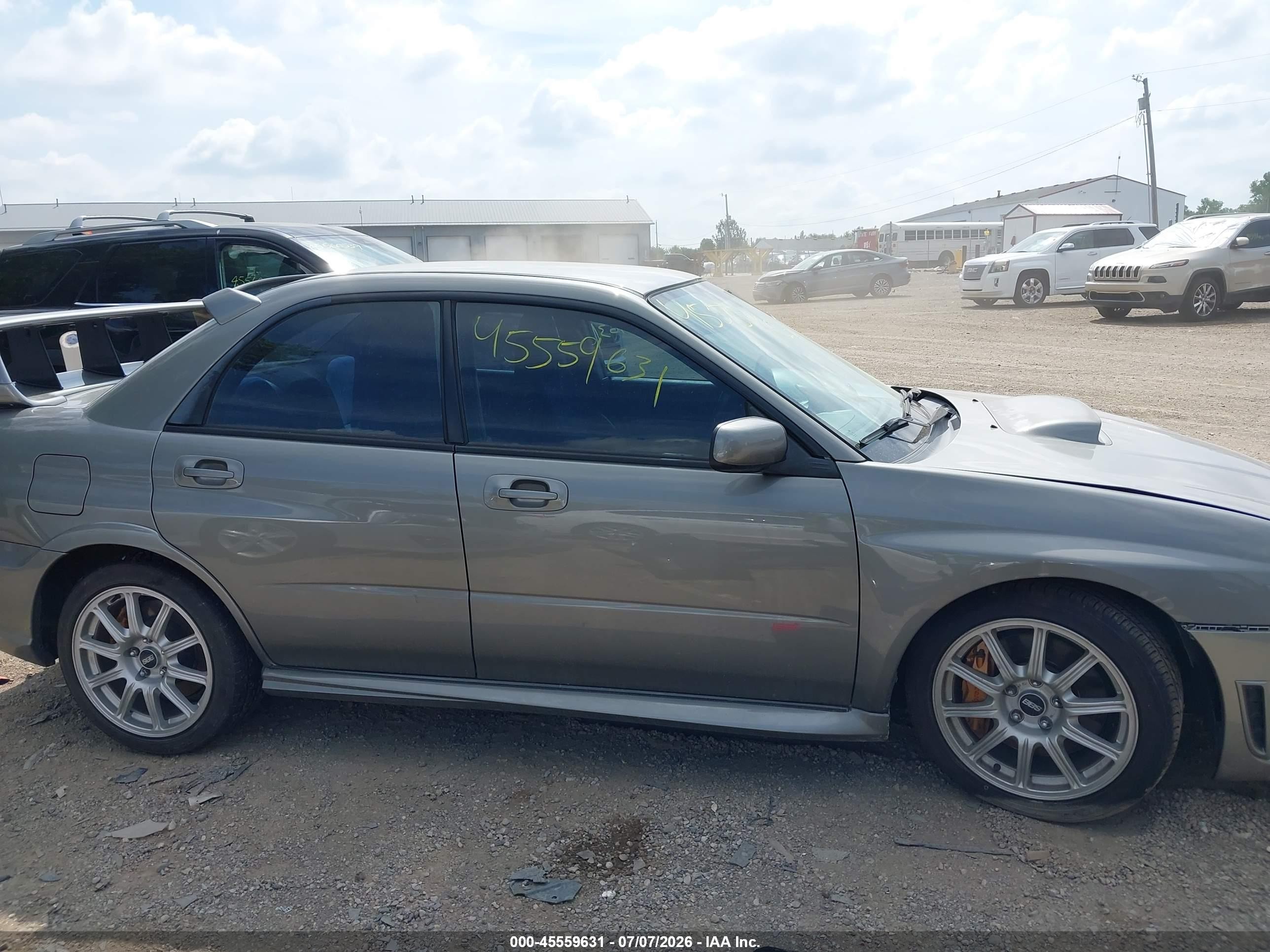 2006 Subaru Impreza Wrx Sti   Silver vin: JF1GD70626L506278