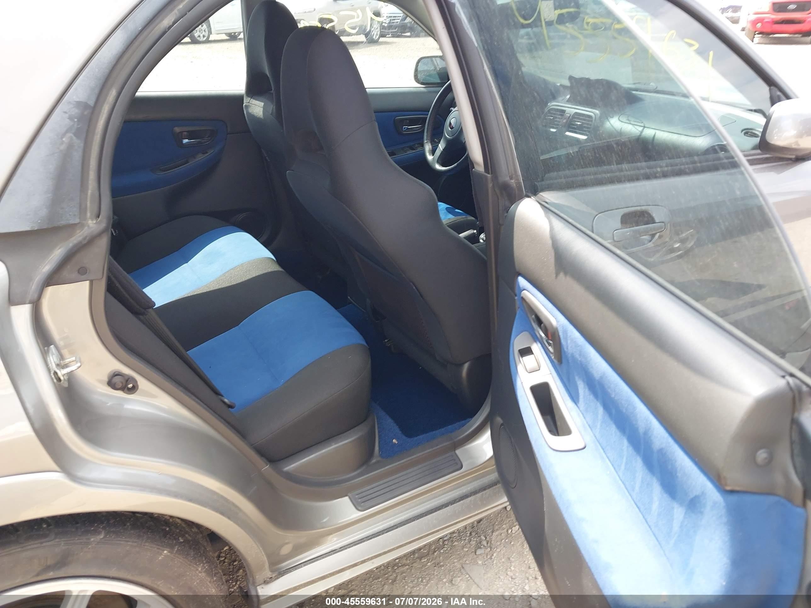 2006 Subaru Impreza Wrx Sti   Silver vin: JF1GD70626L506278