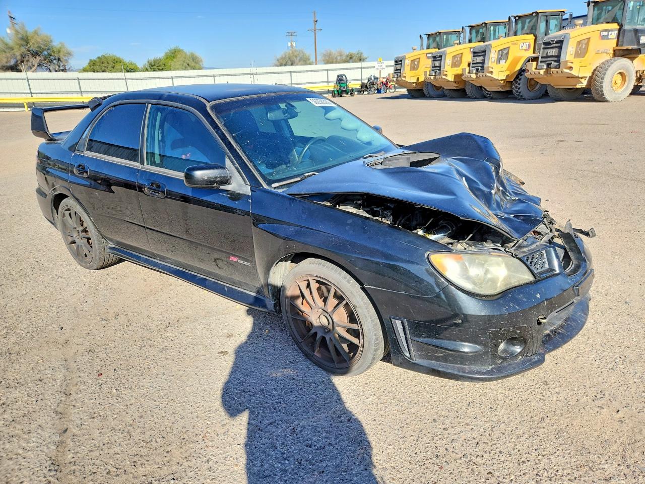 2006 Subaru Impreza Wrx Sti Black vin: JF1GD70646L514172