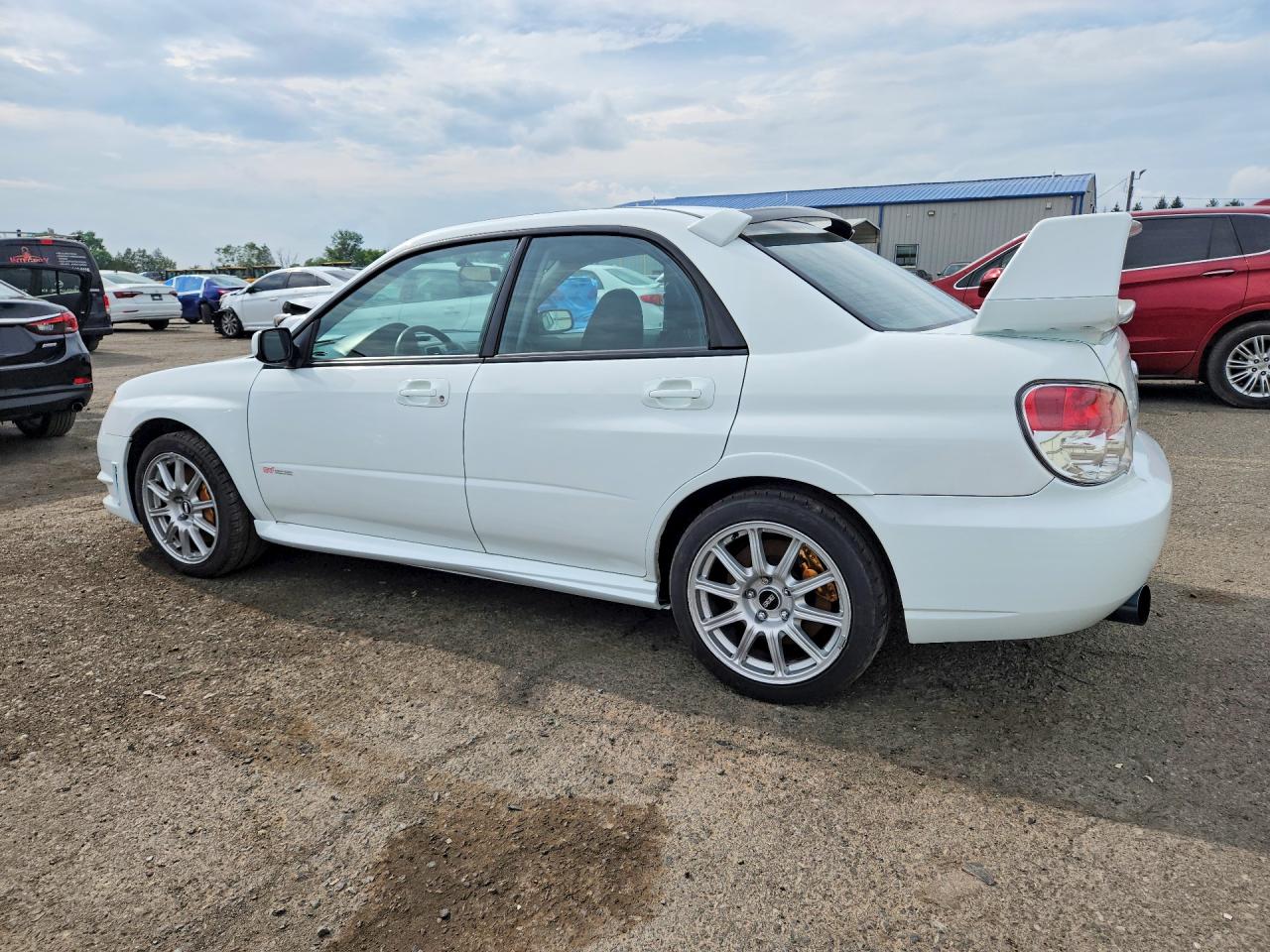 2006 Subaru Impreza Wrx Sti White vin: JF1GD70666L510480