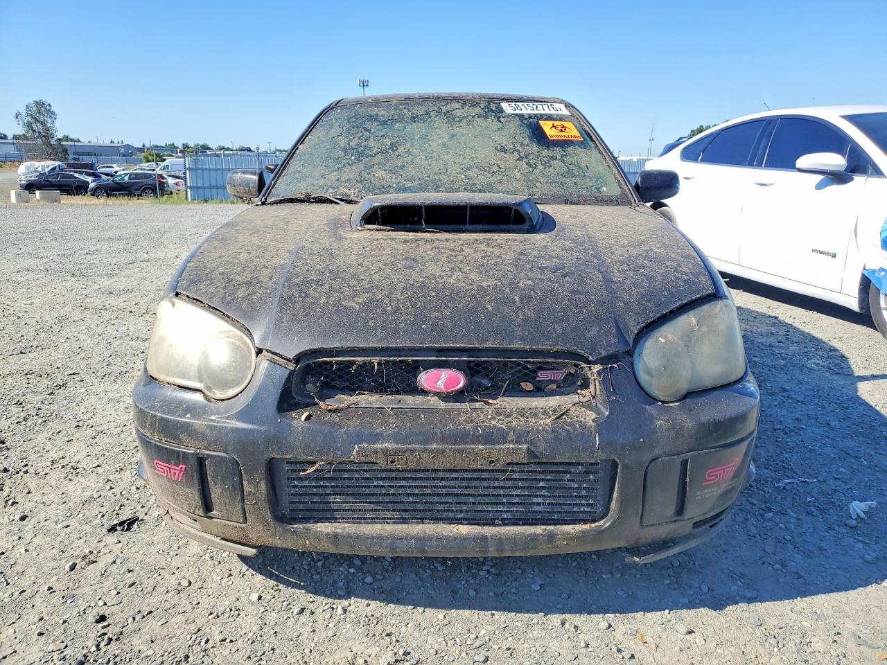 2004 Subaru Impreza Wrx Sti Black vin: JF1GD70674L507343