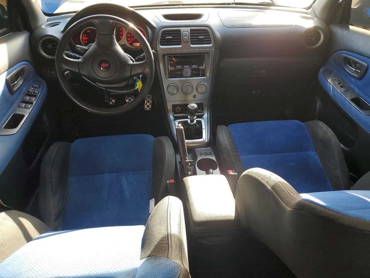 2005 Subaru Impreza Wrx Sti Blue vin: JF1GD706X5L513073