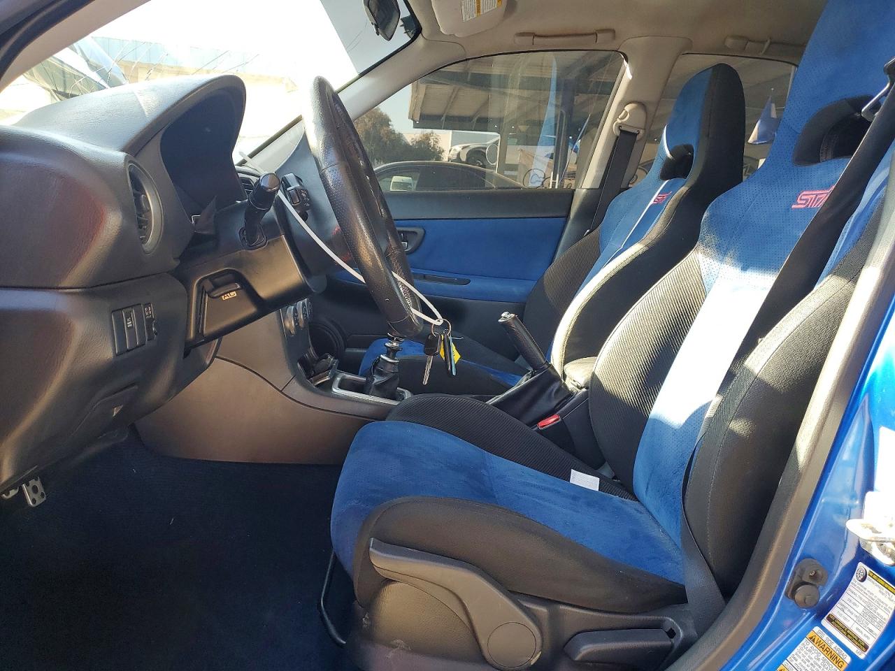 2005 Subaru Impreza Wrx Sti Blue vin: JF1GD706X5L513073