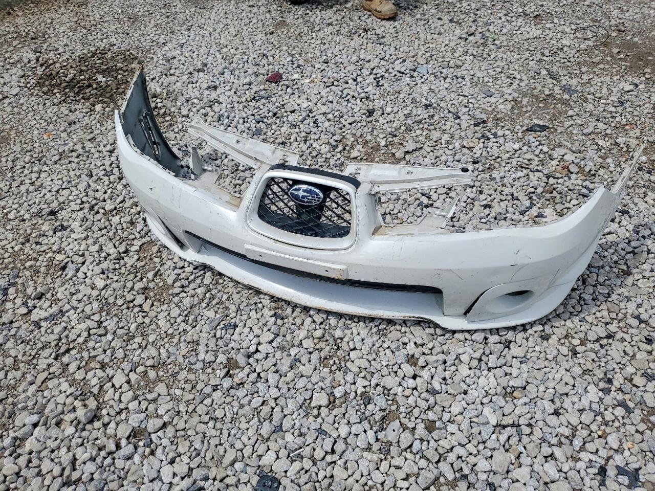 2007 Subaru Impreza Wrx White vin: JF1GD74607G519731