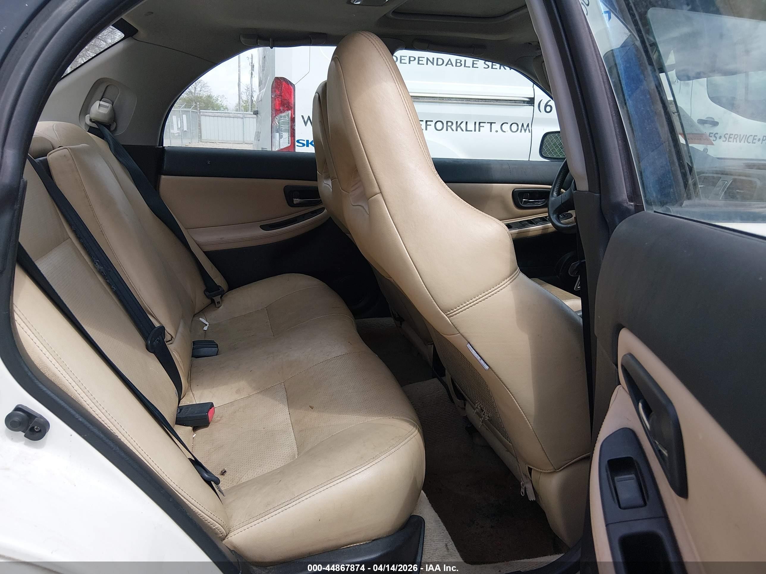 2007 Subaru Impreza Wrx Limited White vin: JF1GD74607H503779