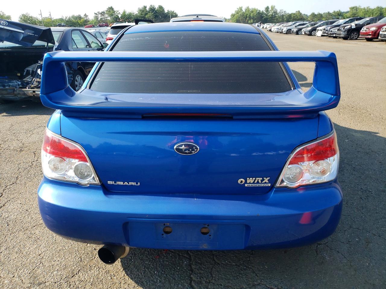 2007 Subaru Impreza Wrx Blue vin: JF1GD74647G521367