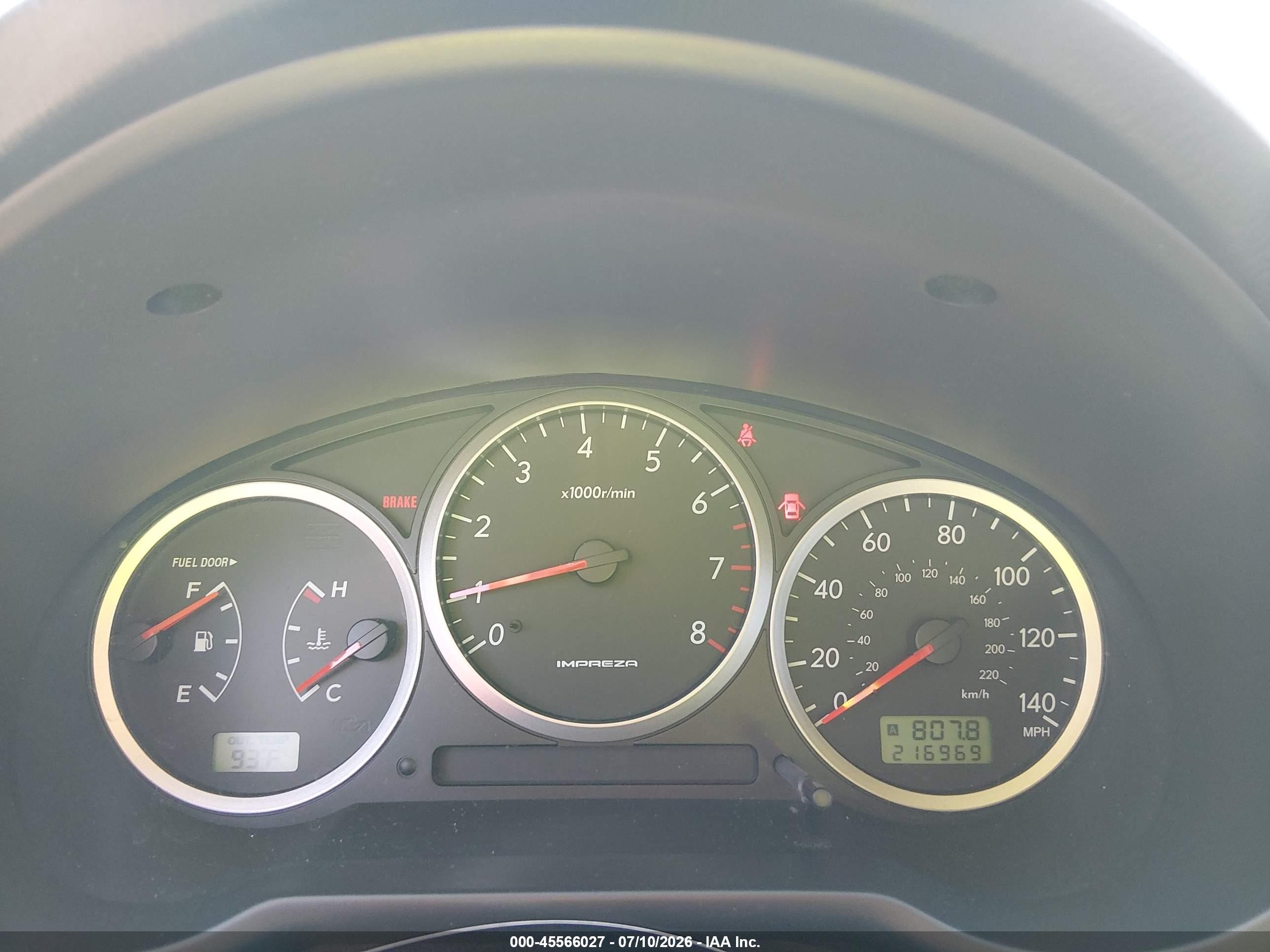 2007 Subaru Impreza Wrx Limited Silver vin: JF1GD74667G511228