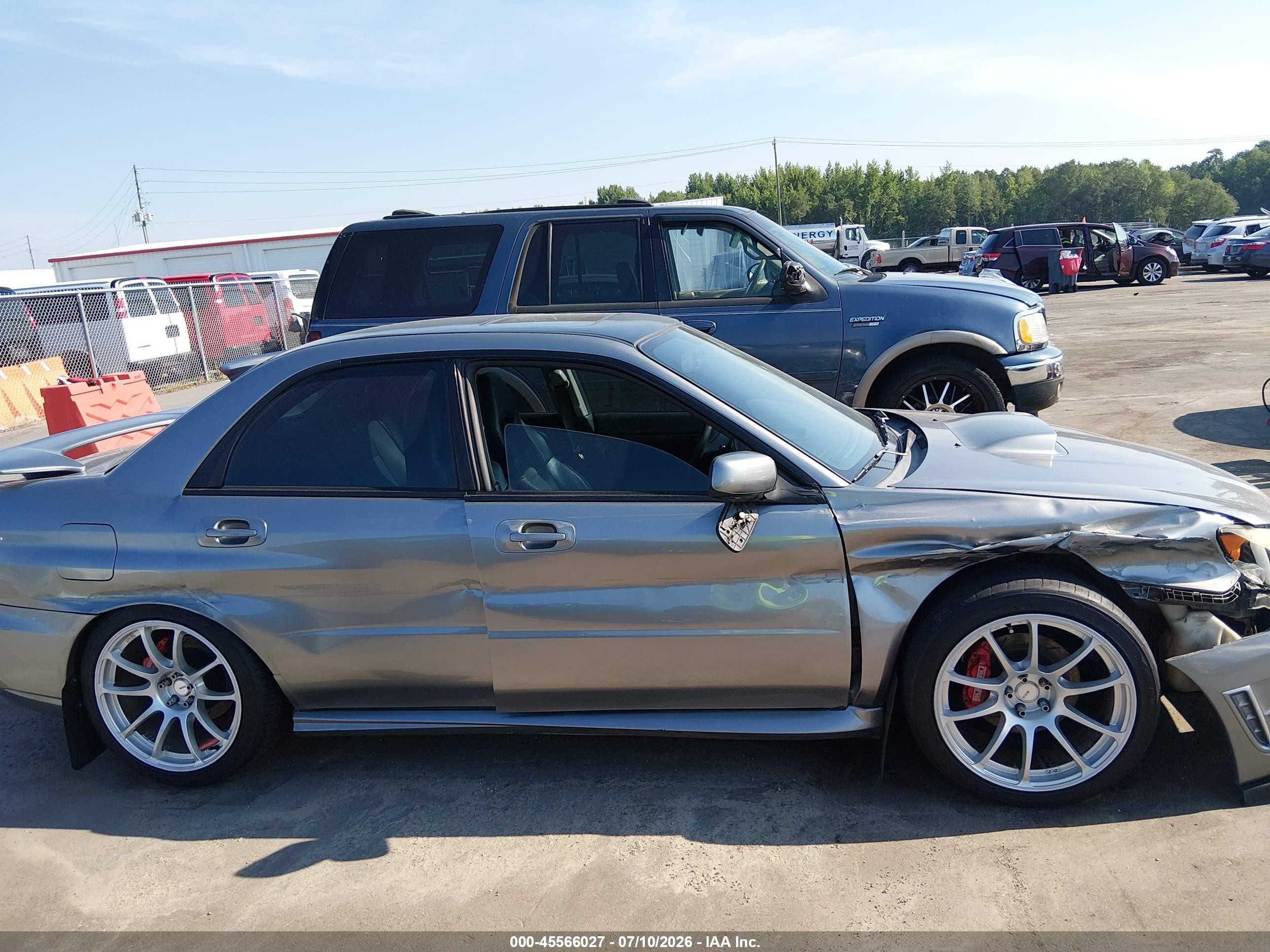 2007 Subaru Impreza Wrx Limited Silver vin: JF1GD74667G511228