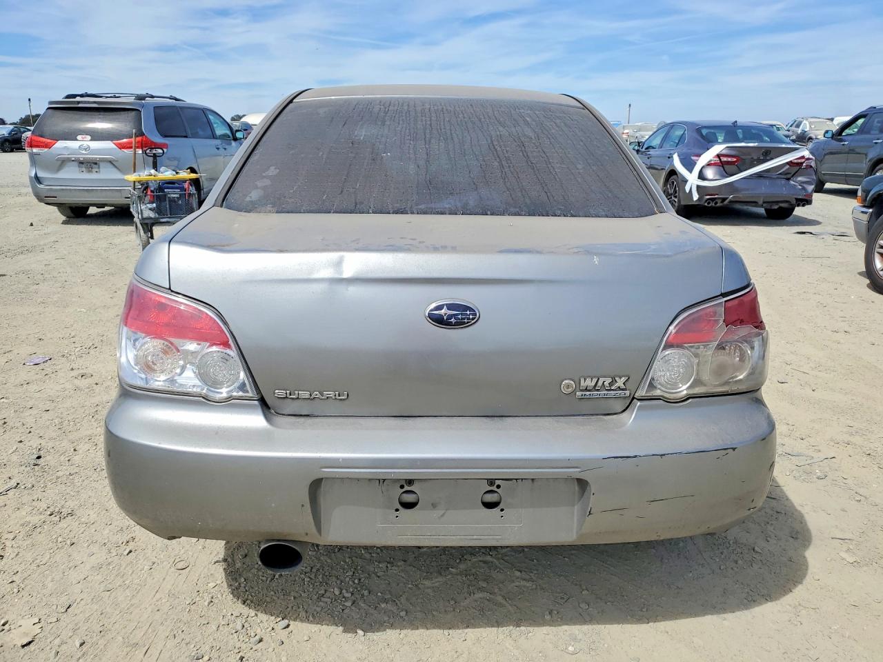 2007 Subaru Impreza Wrx Серебряный vin: JF1GD74687G510078