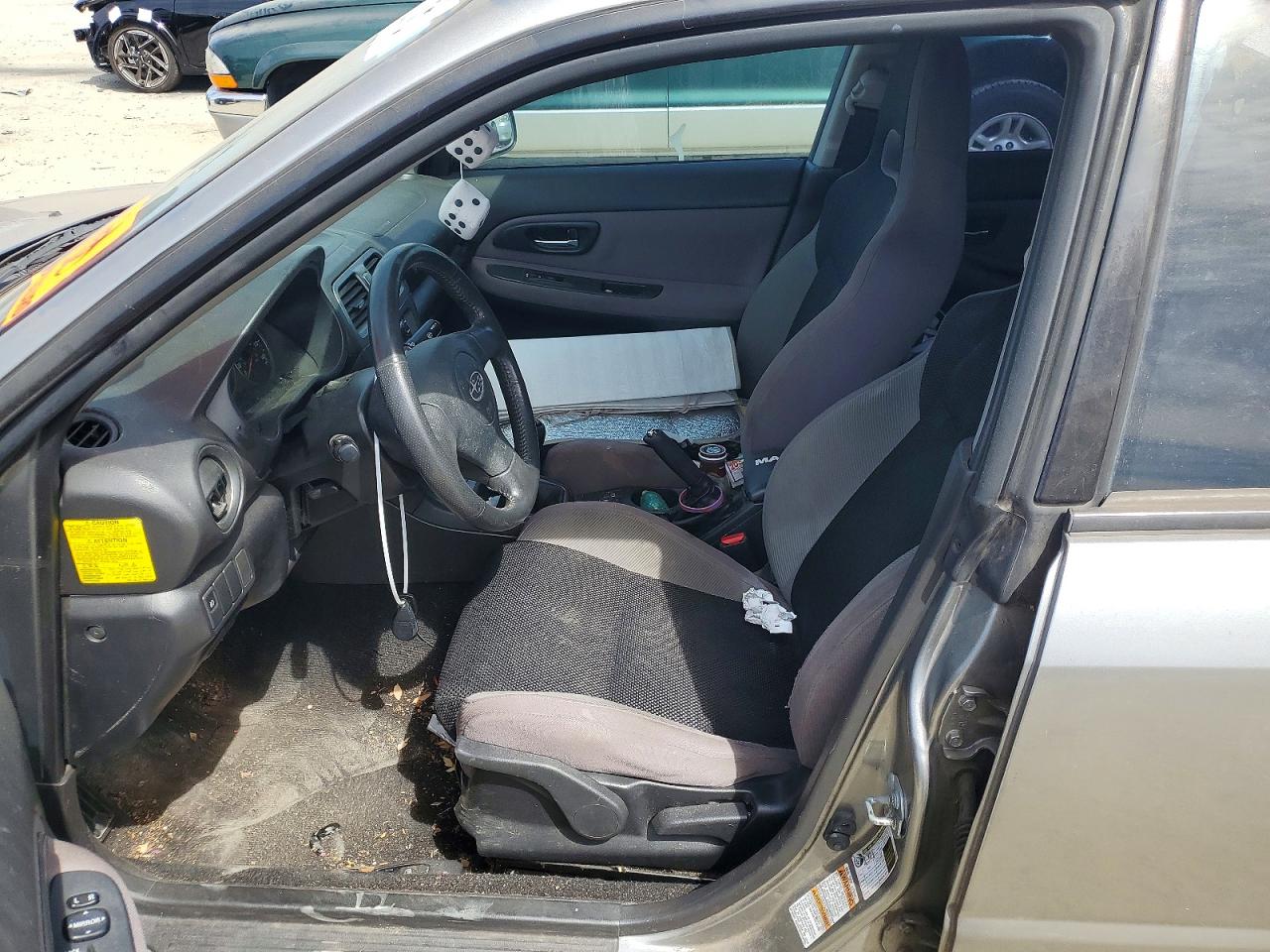 2007 Subaru Impreza Wrx Серебряный vin: JF1GD74687G510078