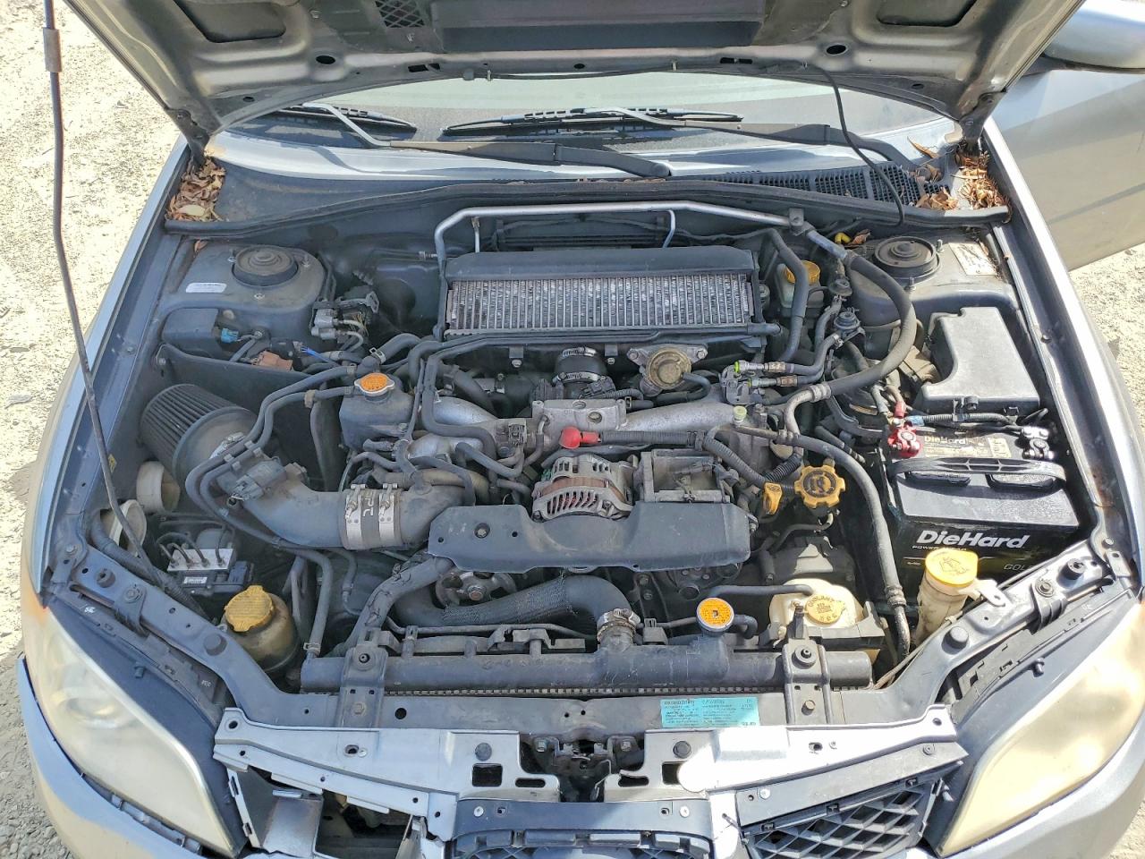 2007 Subaru Impreza Wrx Серебряный vin: JF1GD74687G510078
