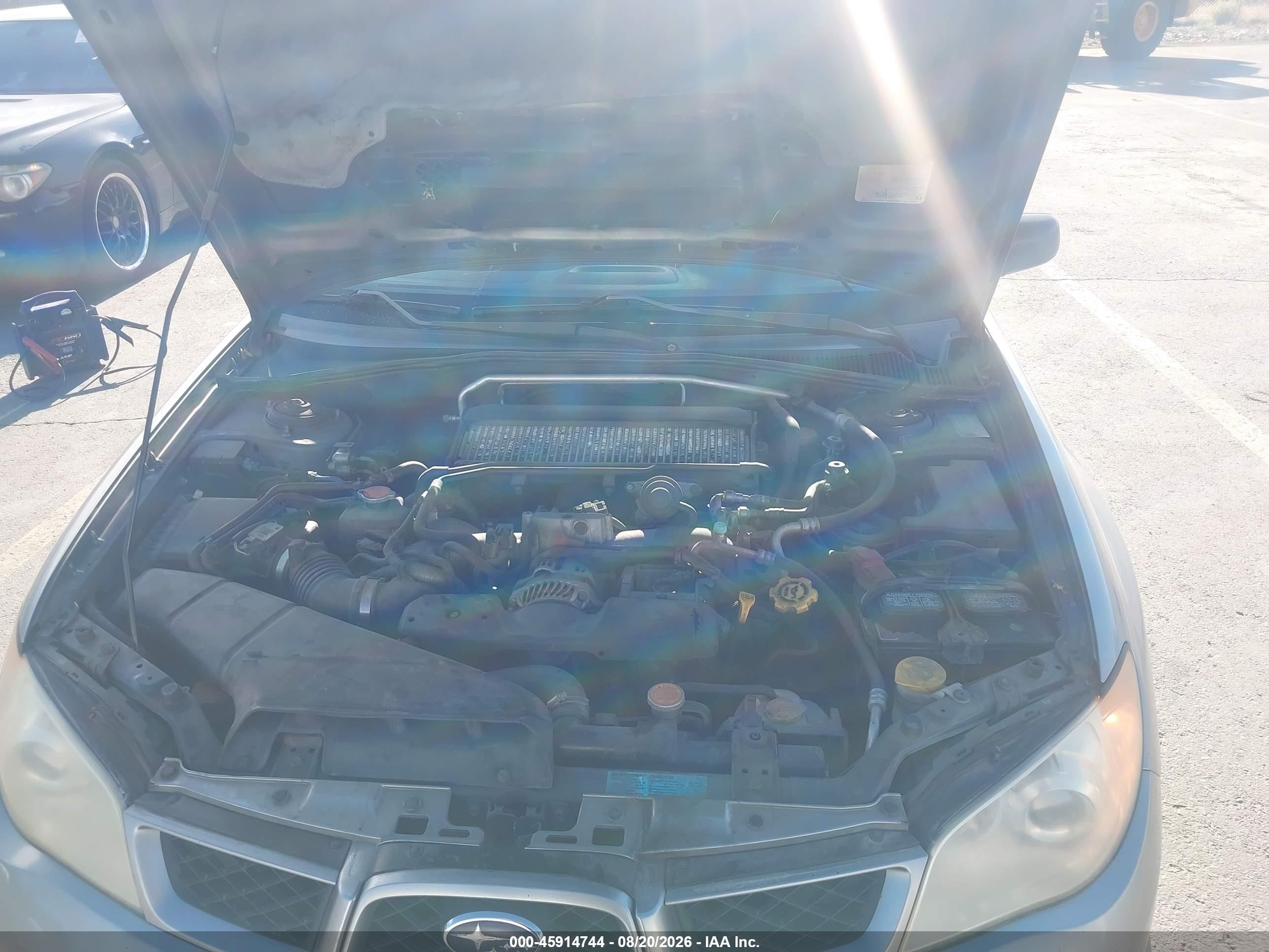 2007 Subaru Impreza Wrx Tr Gray vin: JF1GD75697G514042