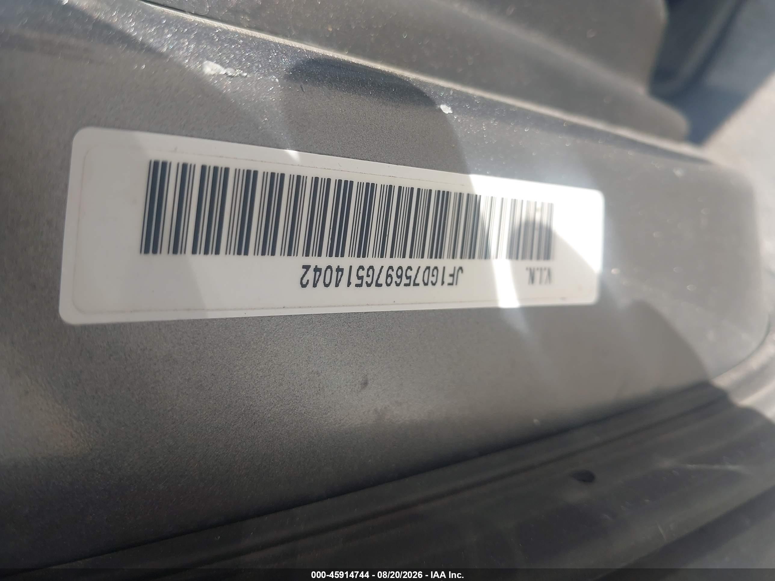 2007 Subaru Impreza Wrx Tr Gray vin: JF1GD75697G514042