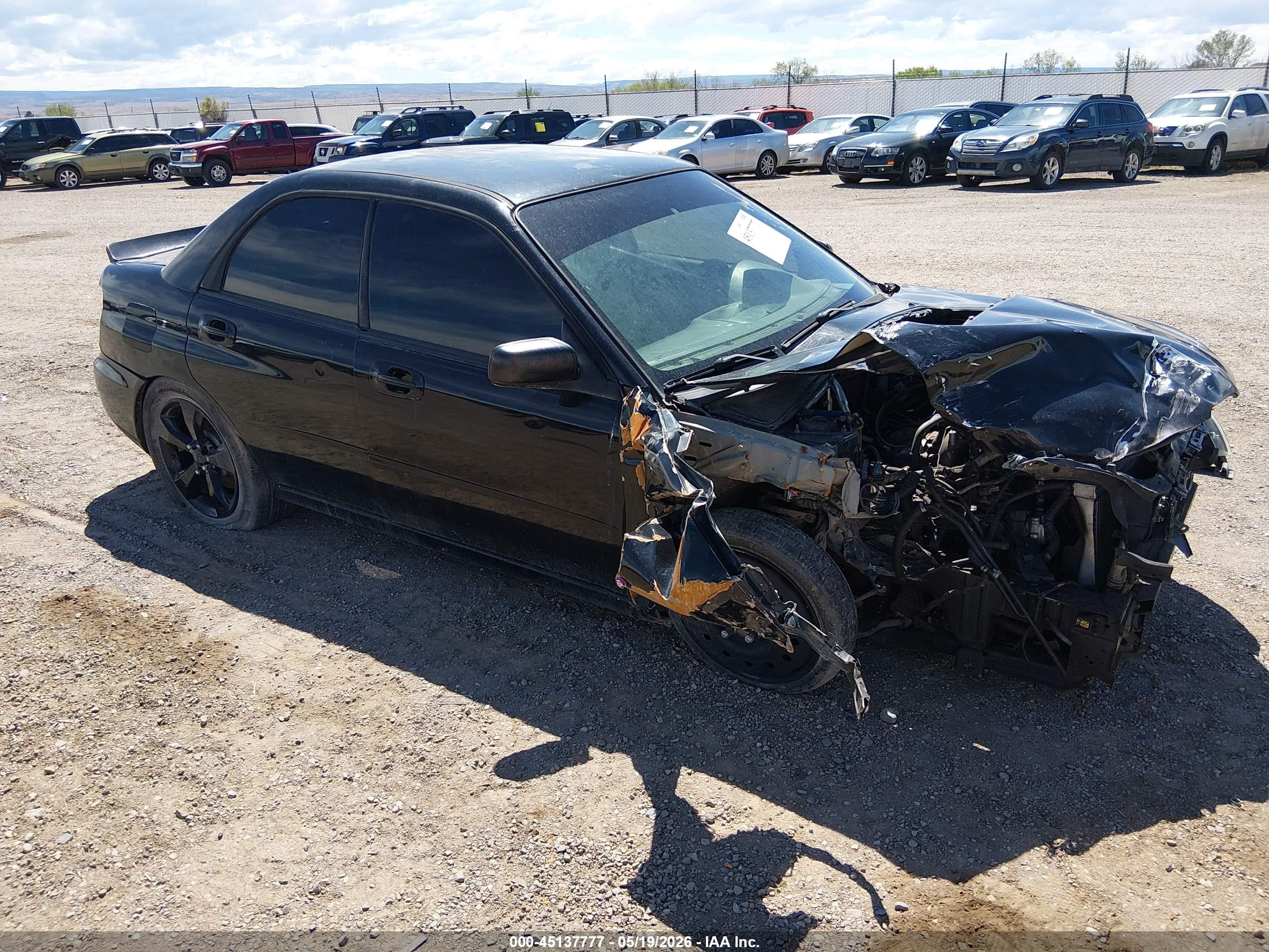 2007 Subaru Impreza Wrx Tr Black vin: JF1GD756X7G510954
